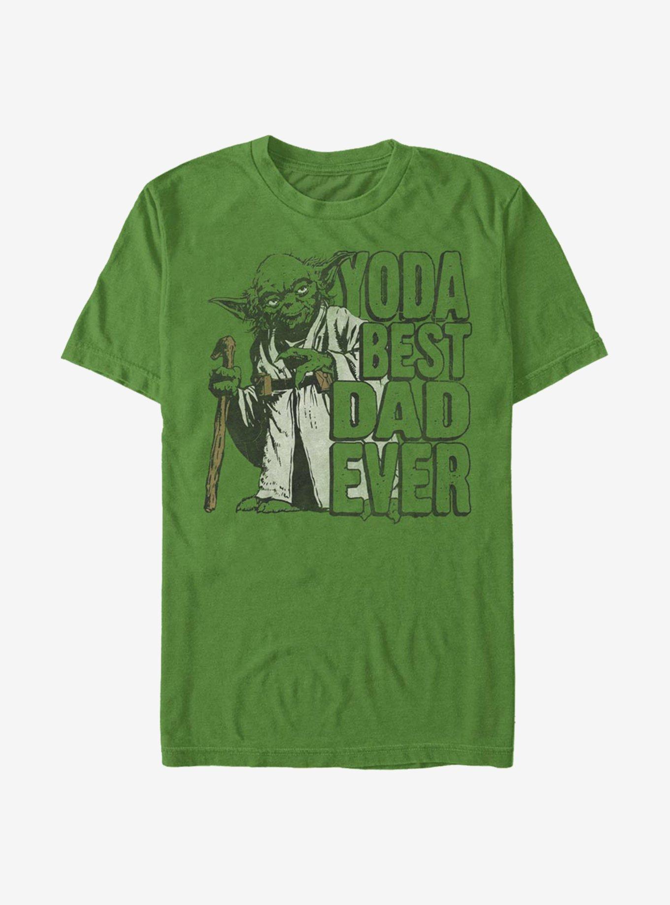 Star Wars Yoda Best Dad T-Shirt, , hi-res