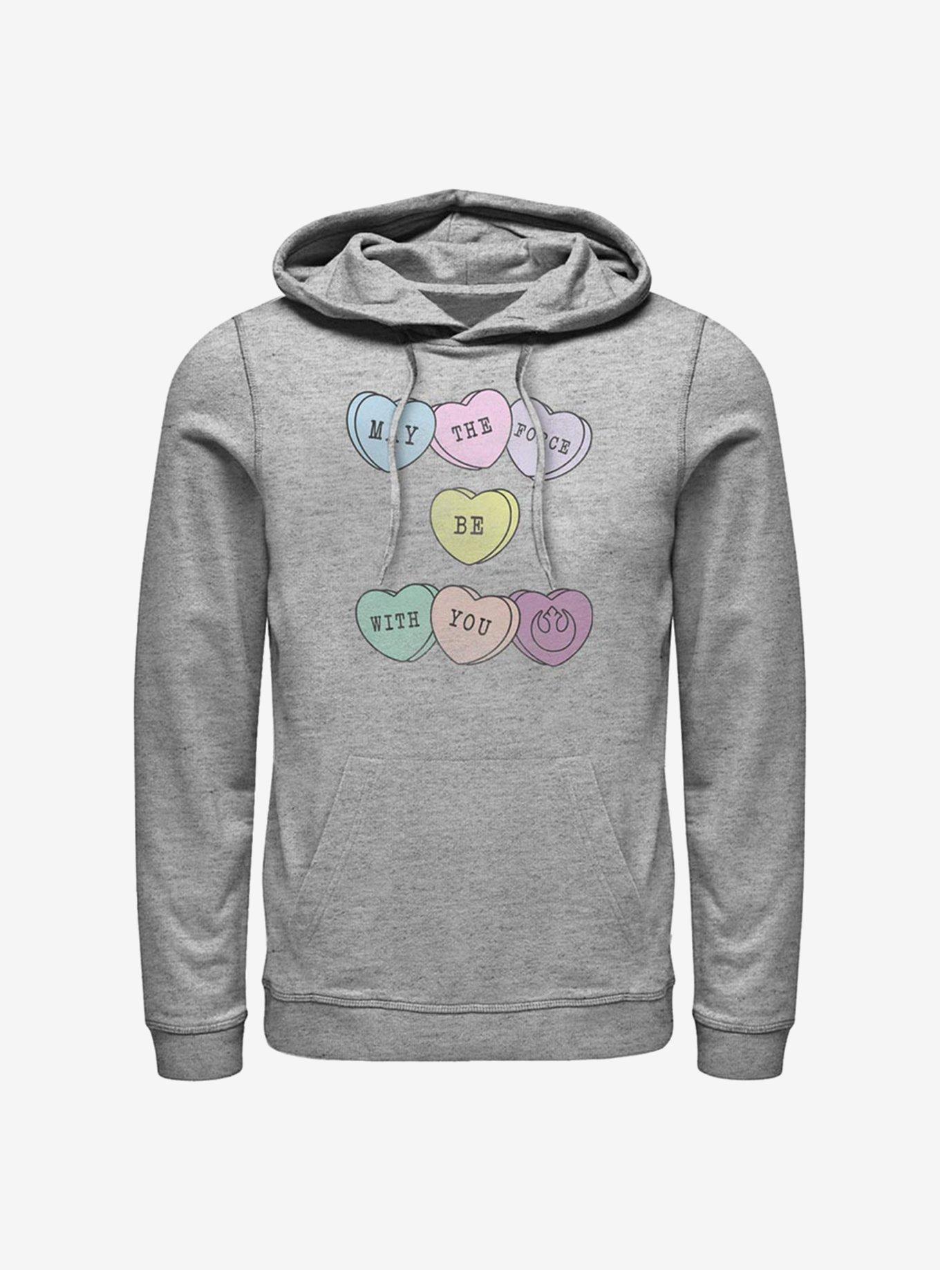 Star Wars Force Hearts Hoodie, ATH HTR, hi-res