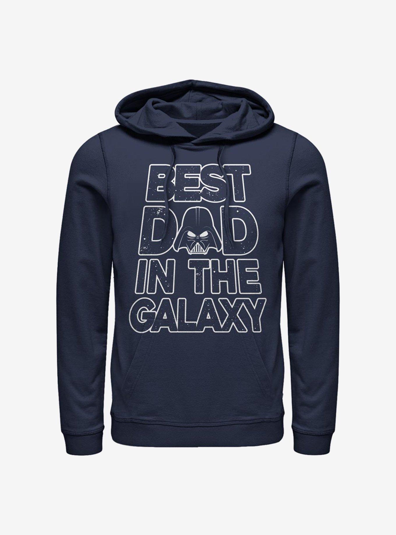 Star Wars Darth Vader Galaxy Dad Hoodie, NAVY, hi-res