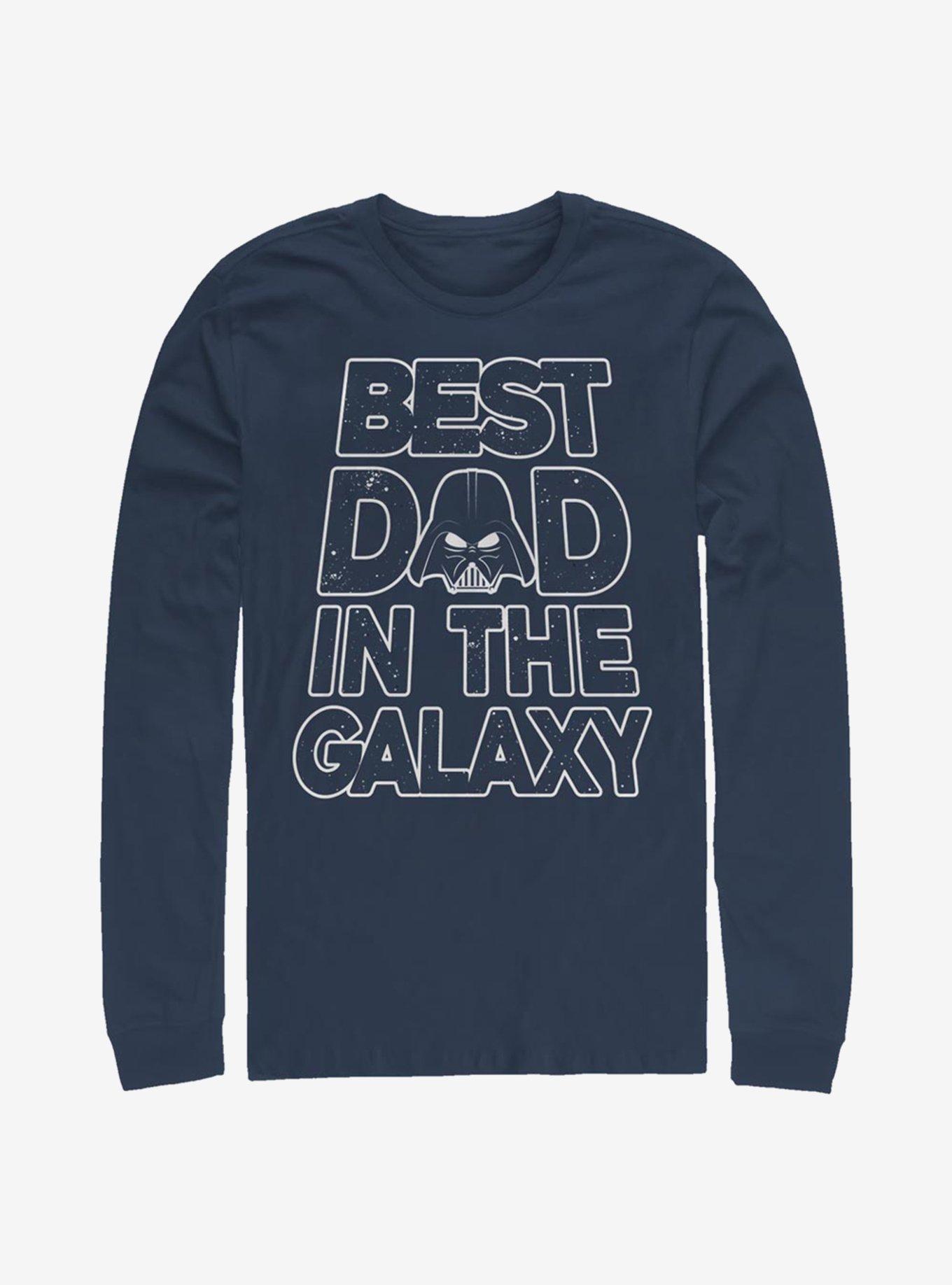 Star Wars Darth Vader Galaxy Dad Long-Sleeve T-Shirt