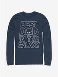 Star Wars Darth Vader Galaxy Dad Long-Sleeve T-Shirt, NAVY, hi-res