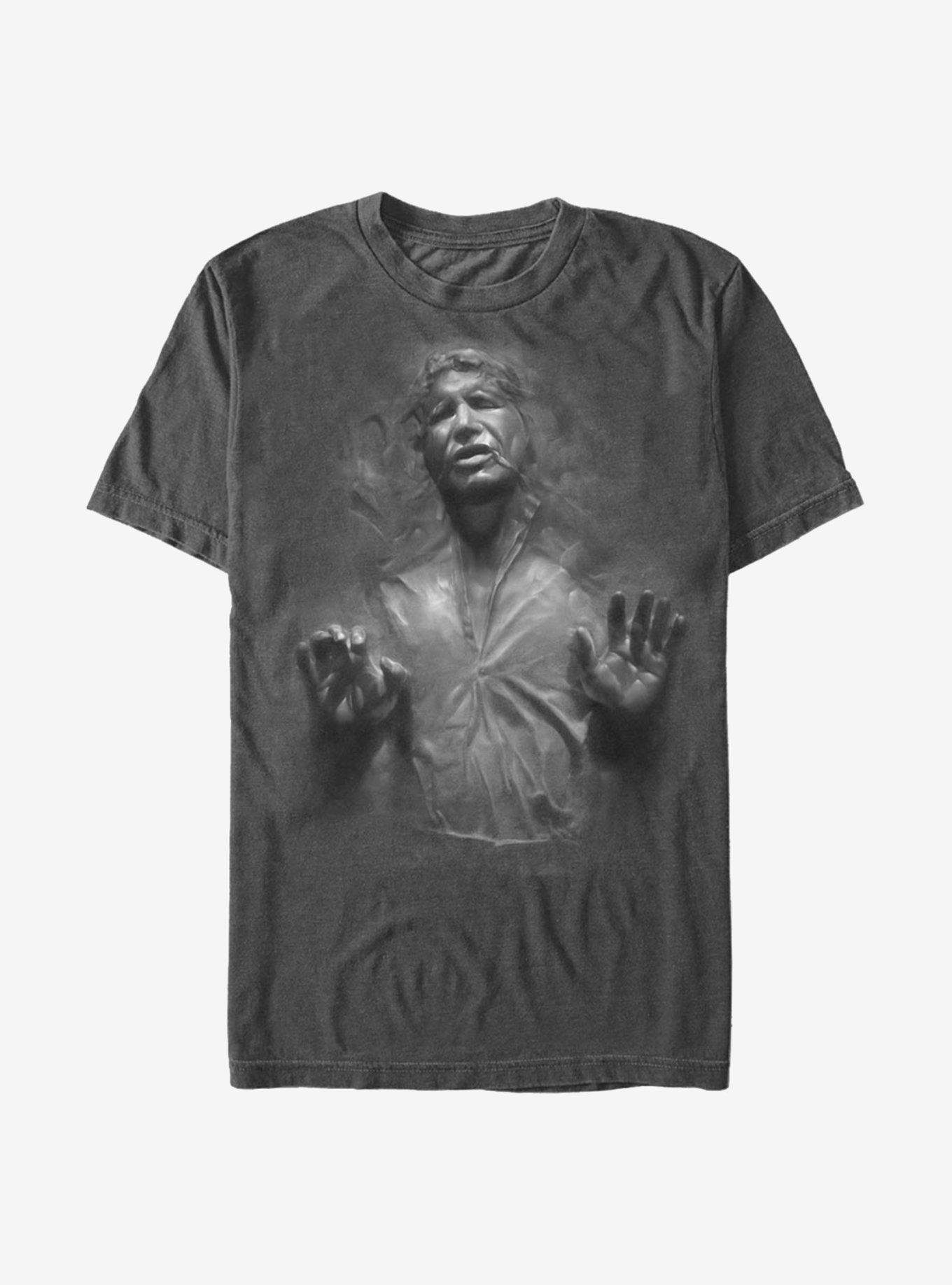 1.Buy Hand Solo Men's T-shirt, Parody Star Wars T-shirts