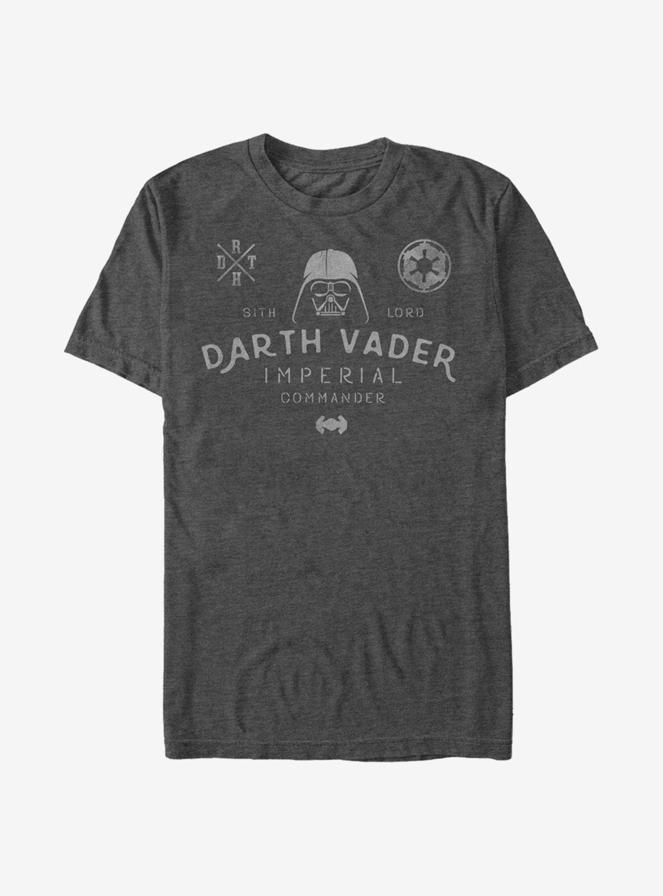 Star Wars Imperial Commander T-Shirt, CHAR HTR, hi-res