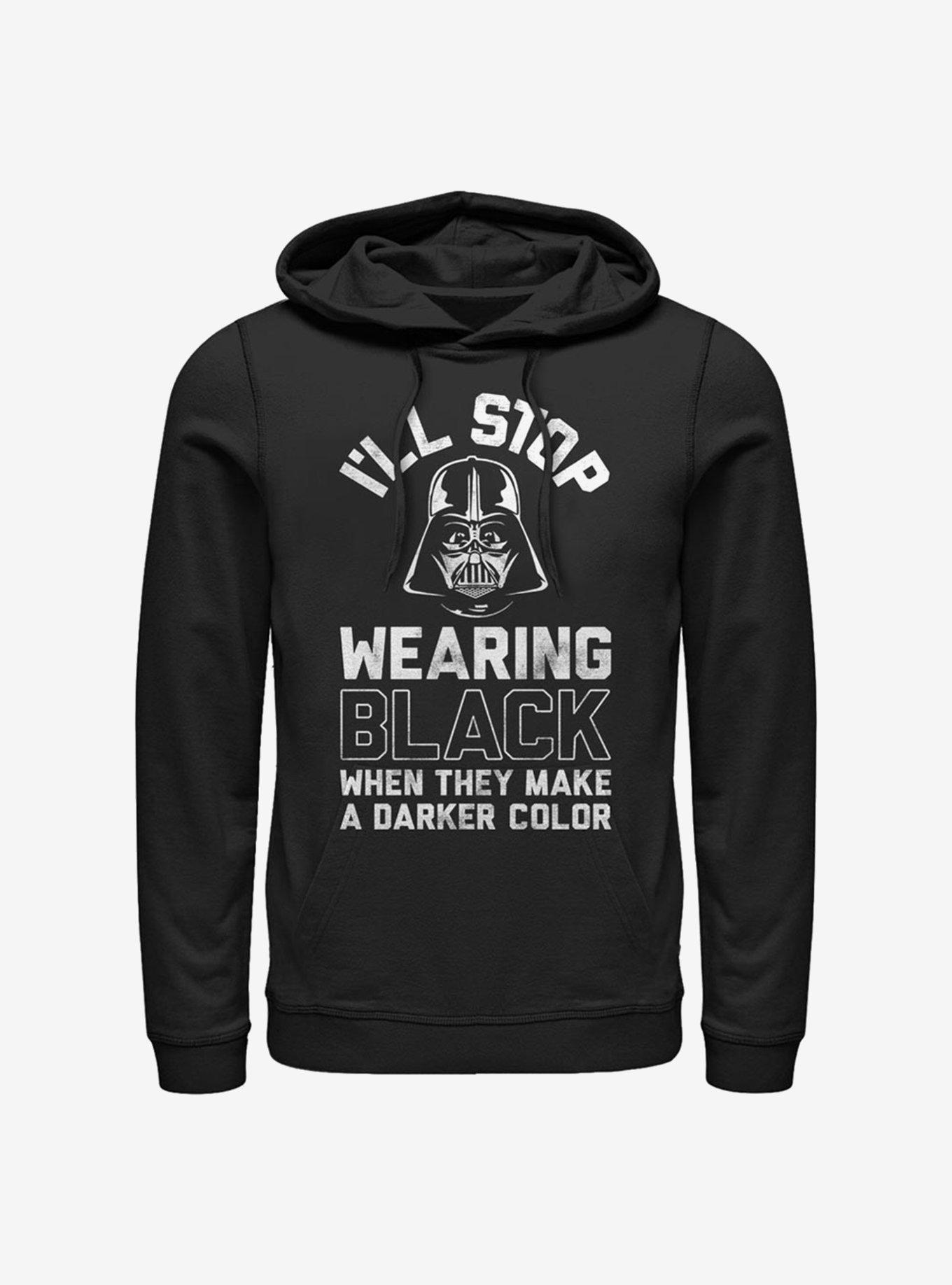 Star Wars Back In Black Hoodie, BLACK, hi-res