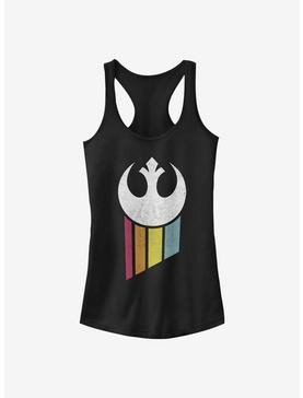 Star Wars Rainbow Rebel Logo Girls Tank Top, , hi-res