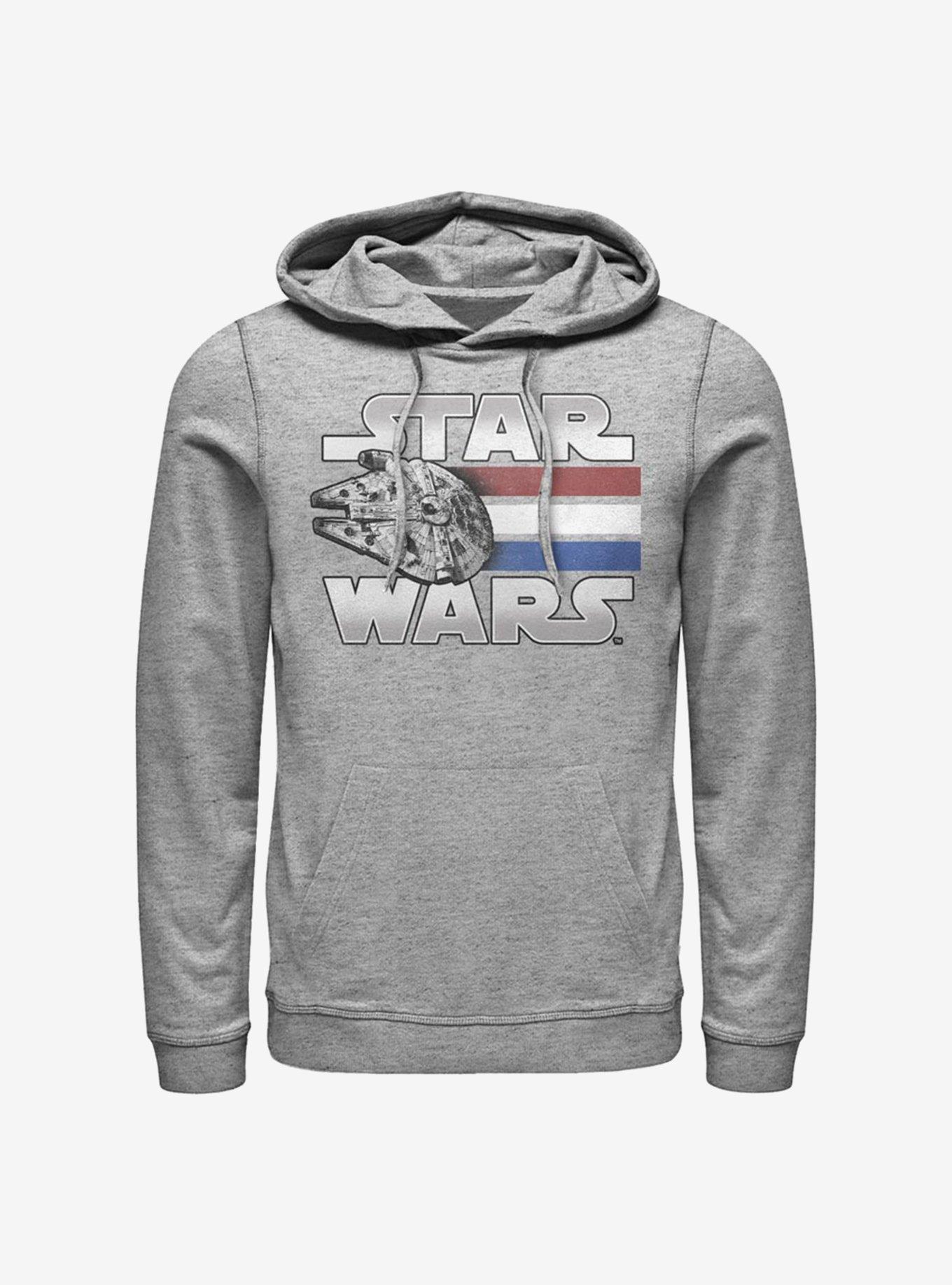 Star Wars Falcon Blast Off Hoodie, ATH HTR, hi-res