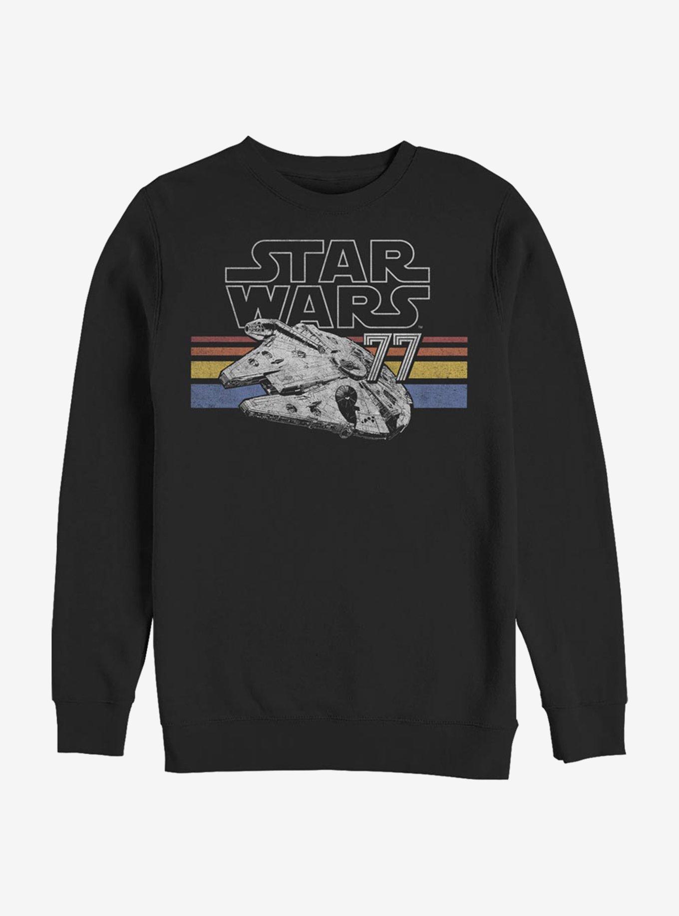 Star Wars Falcon Stripes Crew Sweatshirt, , hi-res