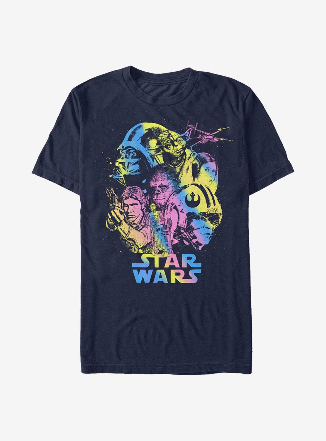 Star Wars Lightside Rebels T-Shirt - BLUE | Hot Topic