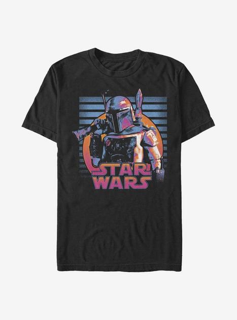 Star Wars Neon Fett T-Shirt | Hot Topic