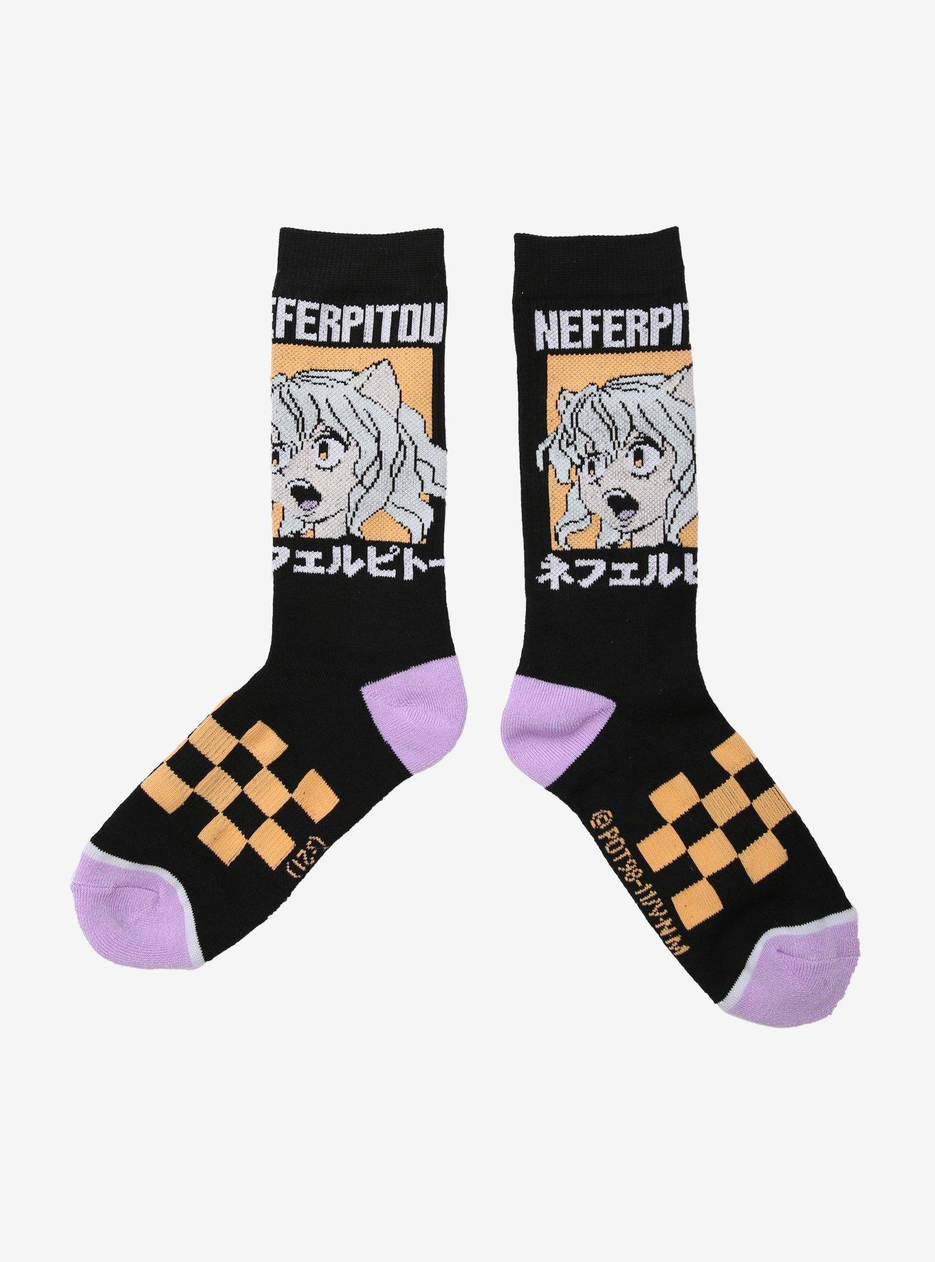 Hunter X Hunter Neferpitou Crew Socks, , hi-res