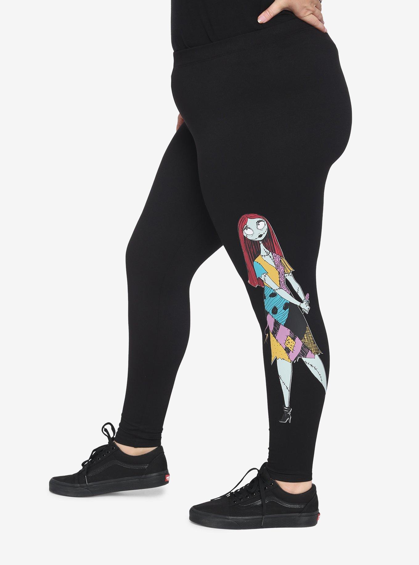 Nightmare before christmas leggings plus size hotsell