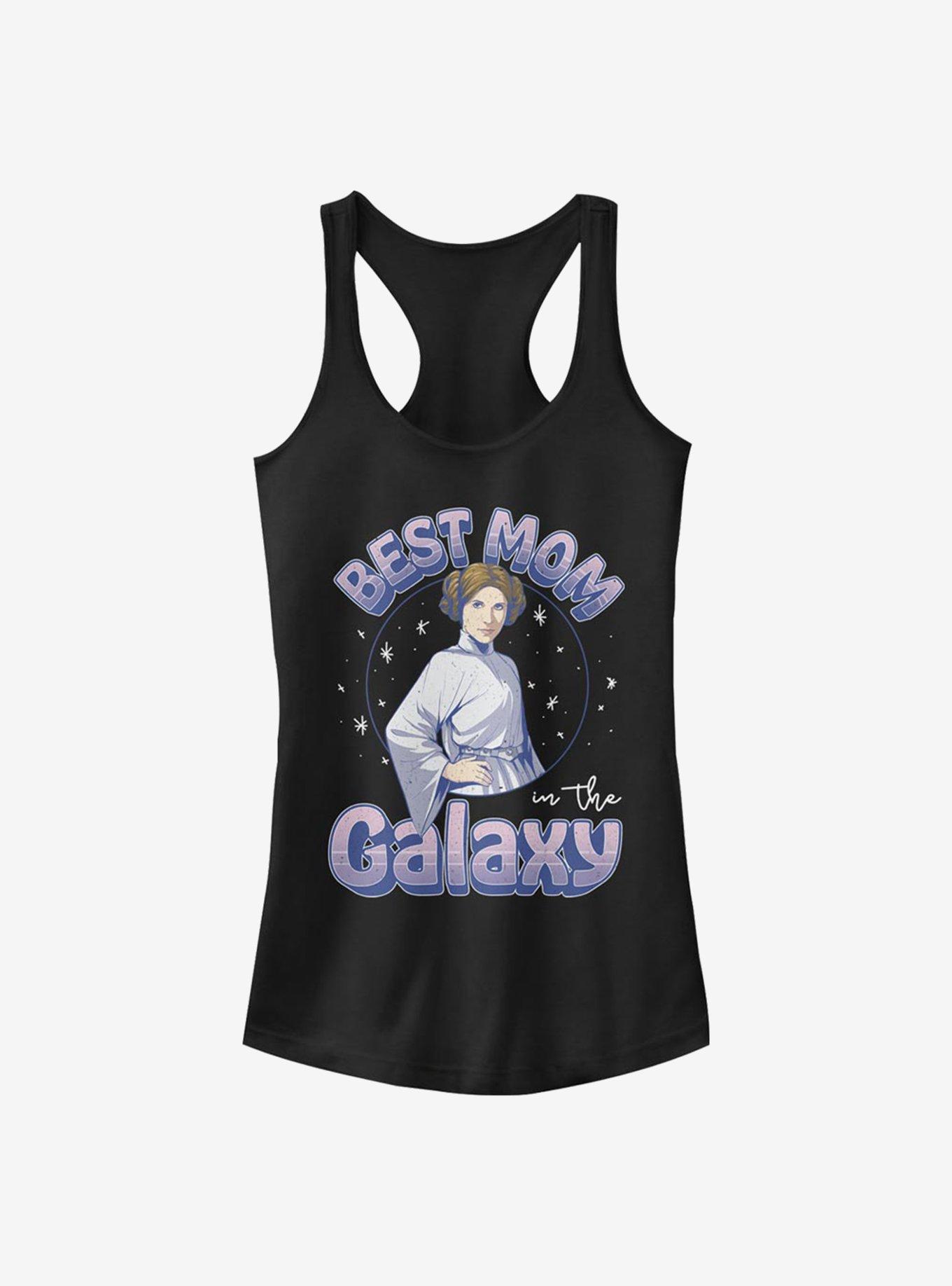 Star Wars Best Mom In Galaxy Girls Tank, BLACK, hi-res
