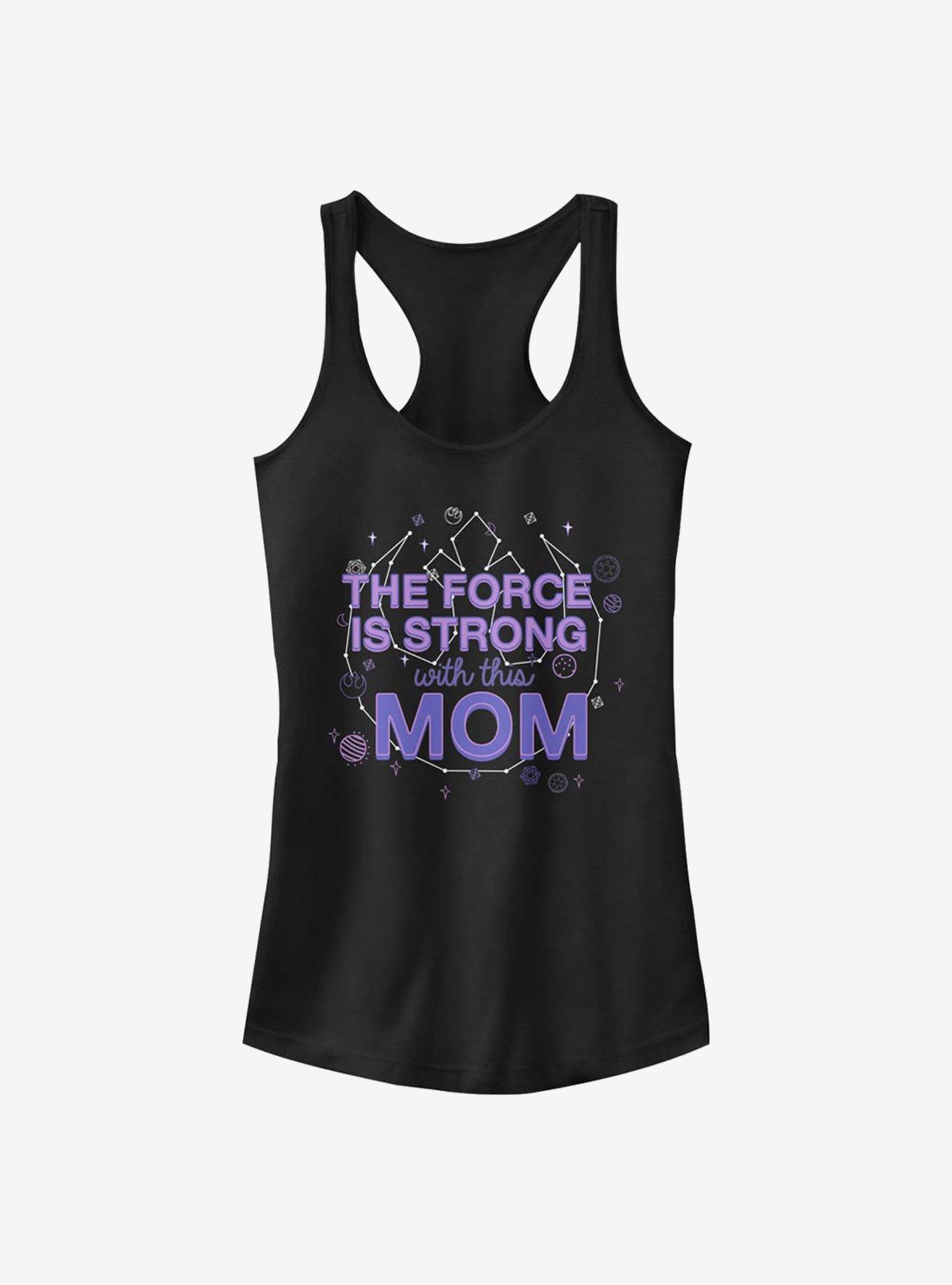 Star Wars Force Mom Girls Tank, BLACK, hi-res