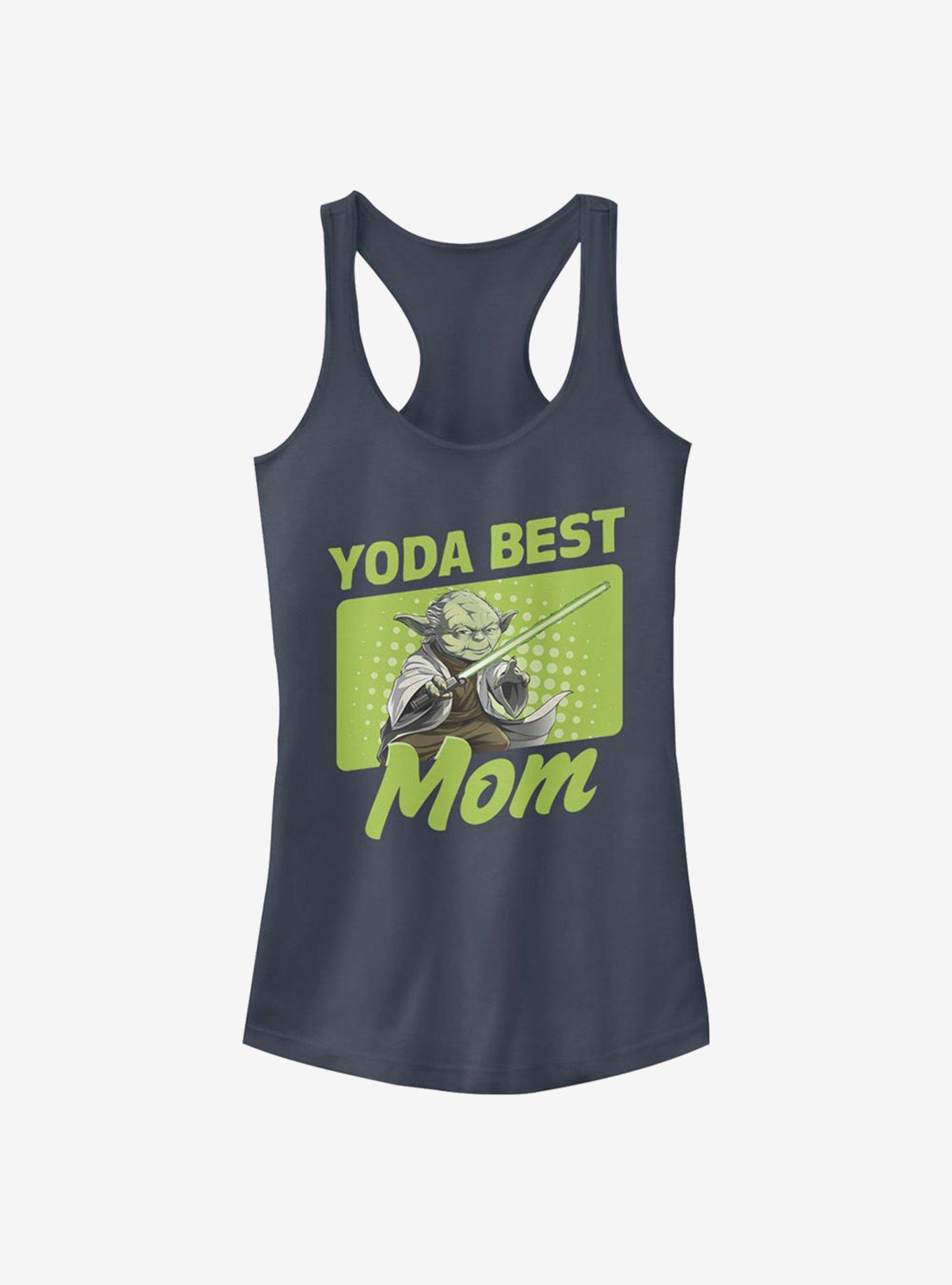 Star Wars Yoda Best Mom Girls Tank
