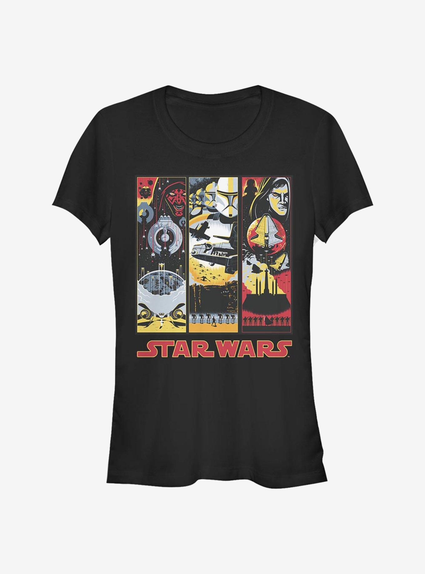 Star Wars Phantom Girls T-Shirt, BLACK, hi-res