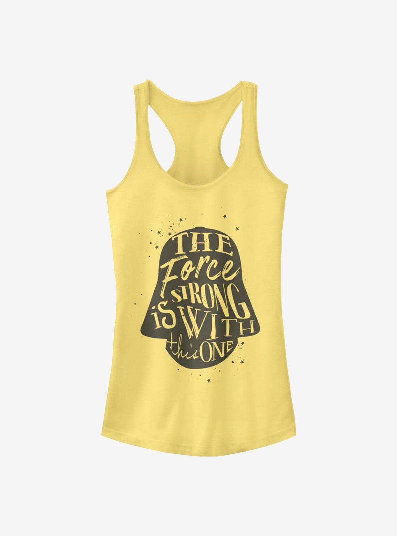 Star Wars Dark Side Vader Girls Tank, BANANA, hi-res