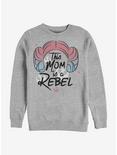 Star Wars Rebel Leia Mom Crew Sweatshirt, ATH HTR, hi-res
