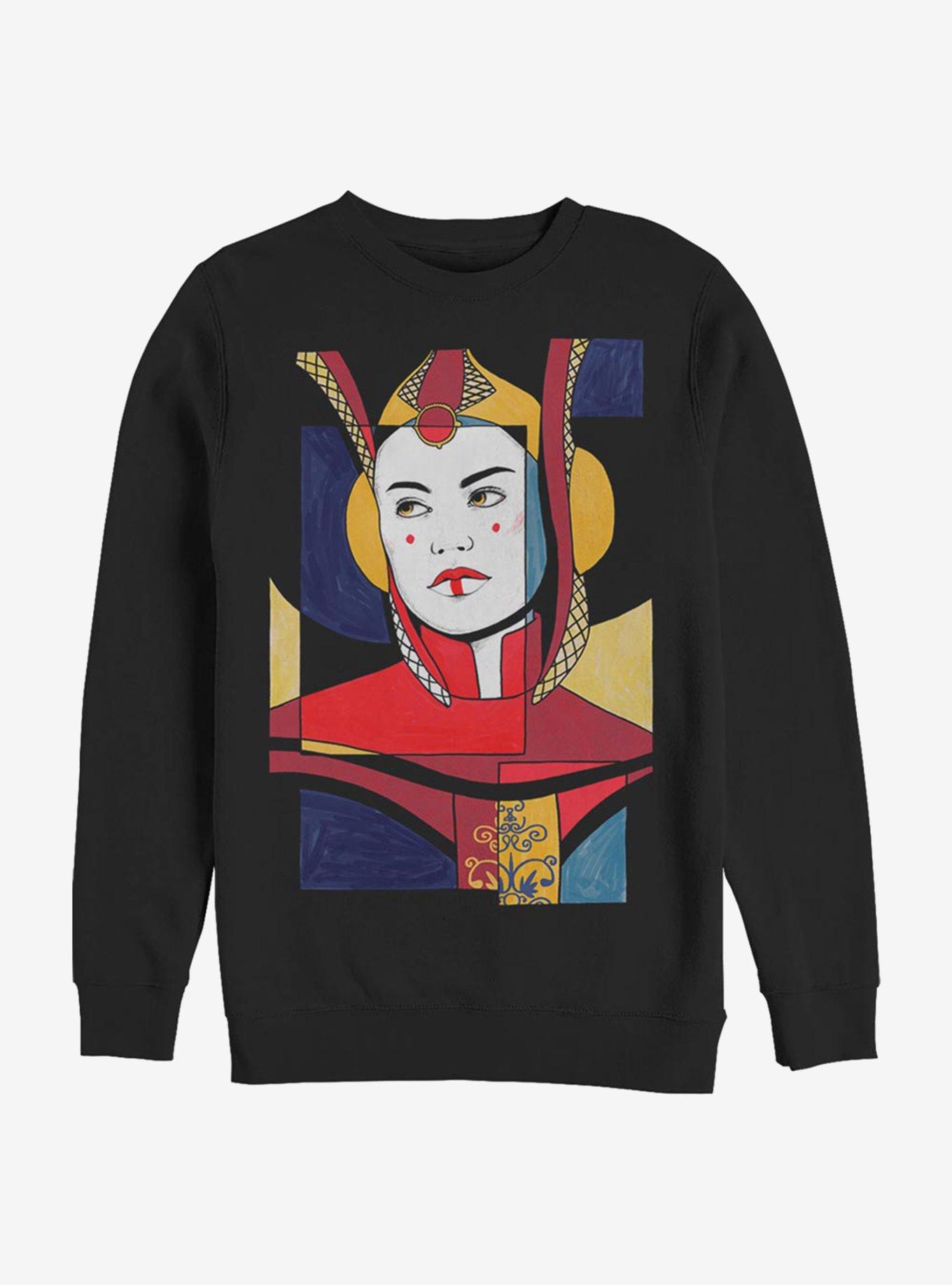 Star Wars Padme Crew Sweatshirt, BLACK, hi-res