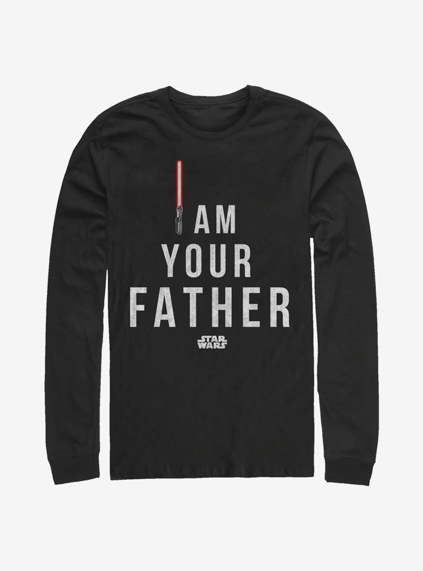 Star Wars Am Your Father Long-Sleeve T-Shirt, BLACK, hi-res