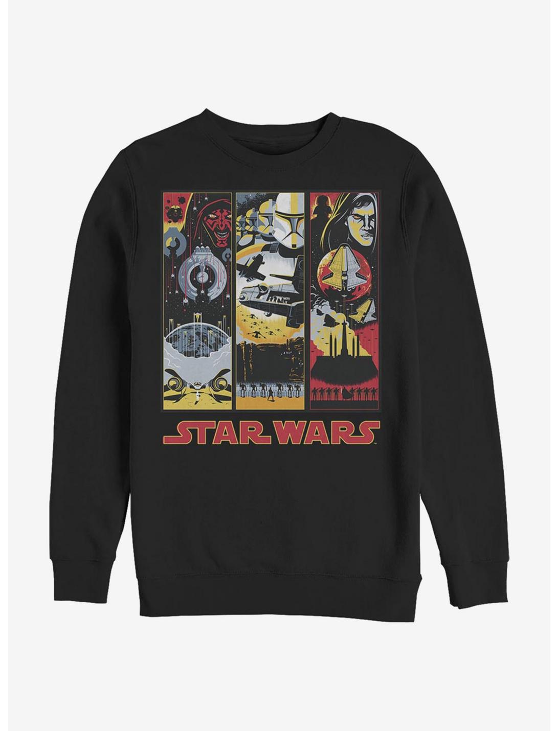 Star Wars Phantom Panels Sweatshirt, BLACK, hi-res