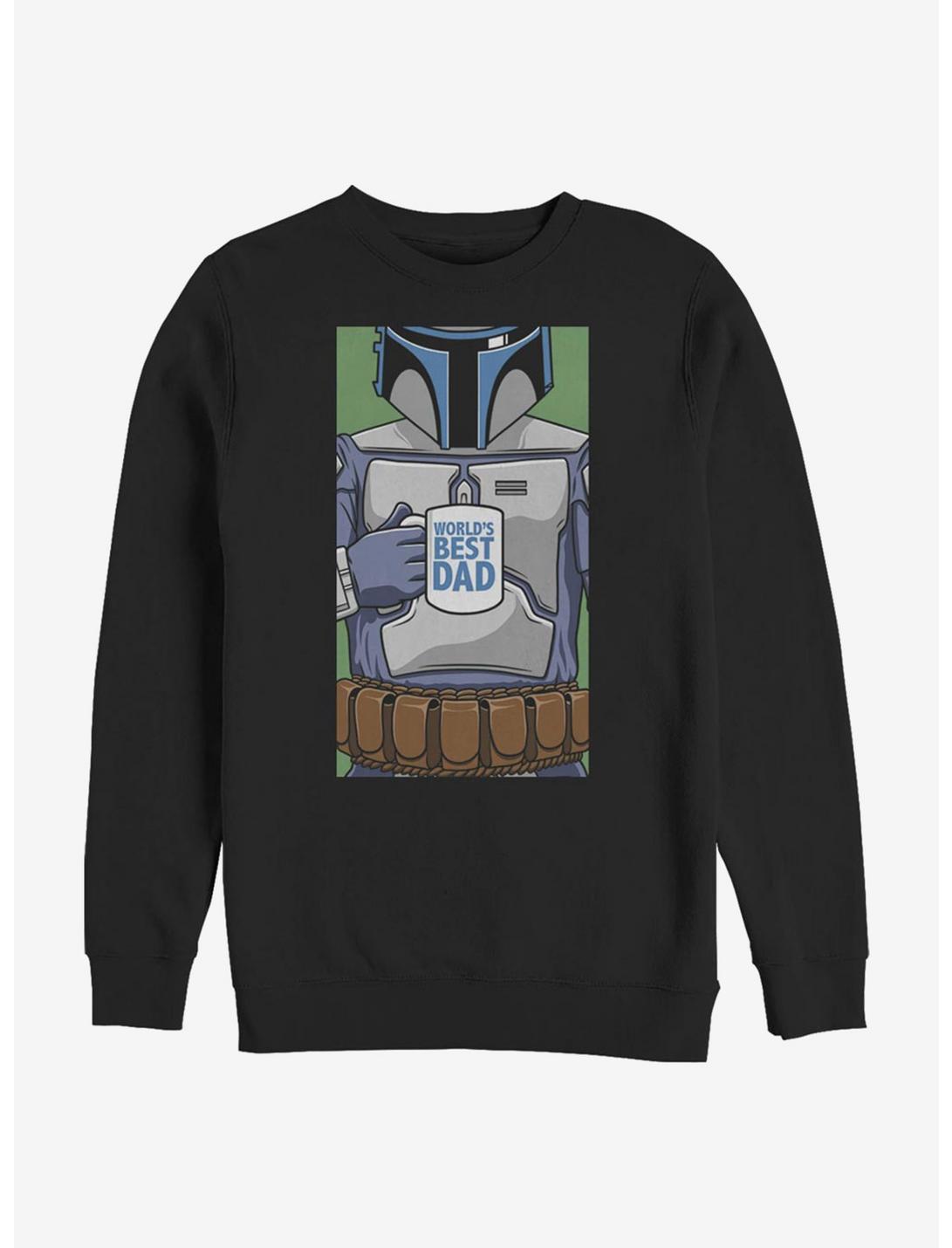 Star Wars World's Best Dad Sweatshirt, BLACK, hi-res