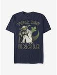 Star Wars Yoda Best Uncle T-Shirt, NAVY, hi-res
