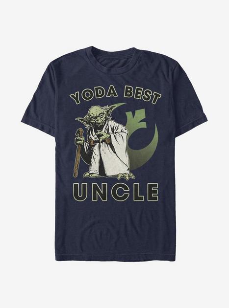 Star Wars Yoda Best Uncle T-Shirt - BLUE | Hot Topic