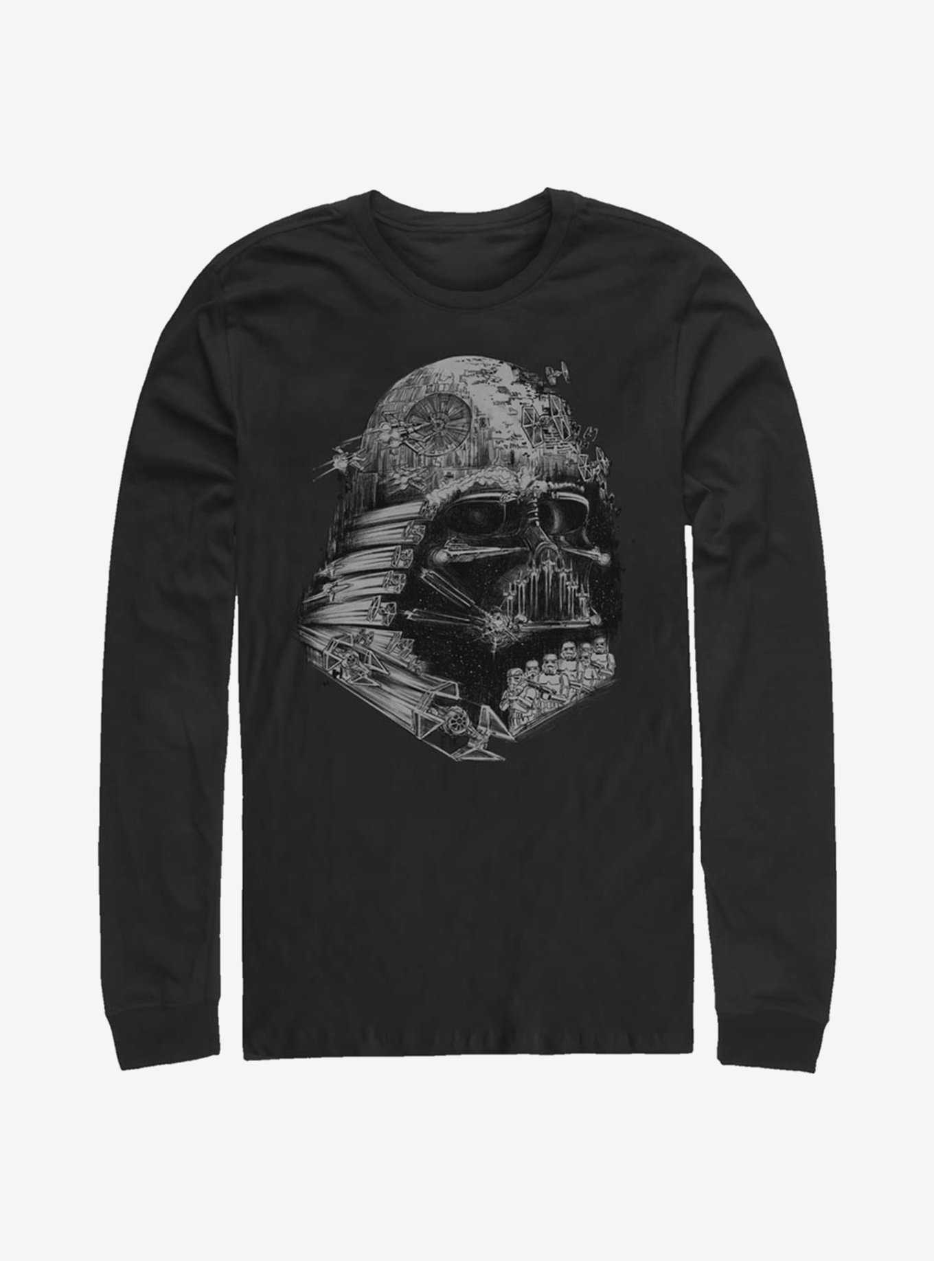 Star Wars Empire Head Long-Sleeve T-Shirt, , hi-res