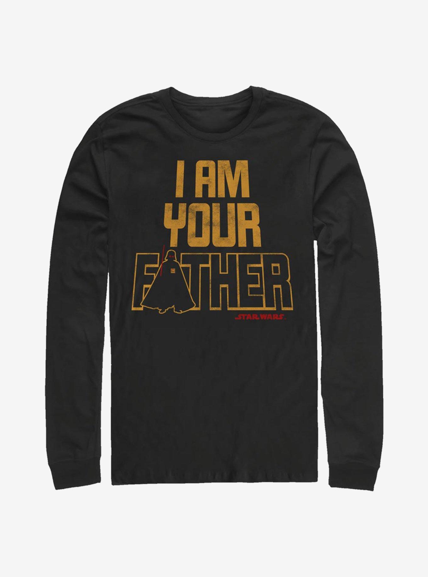 Star Wars Father Time Long-Sleeve T-Shirt, BLACK, hi-res