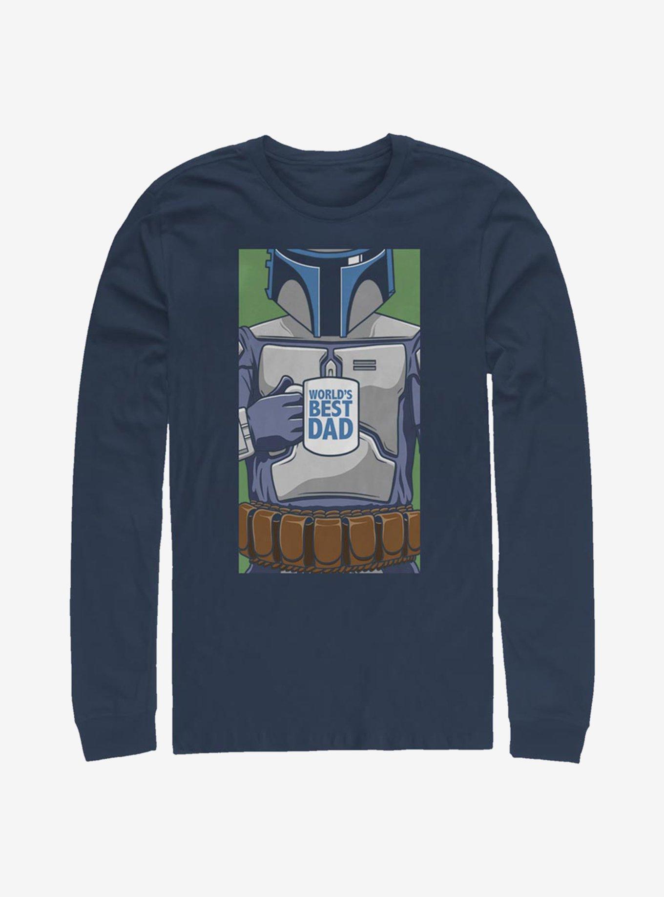 Star Wars World's Best Dad Long-Sleeve T-Shirt, , hi-res