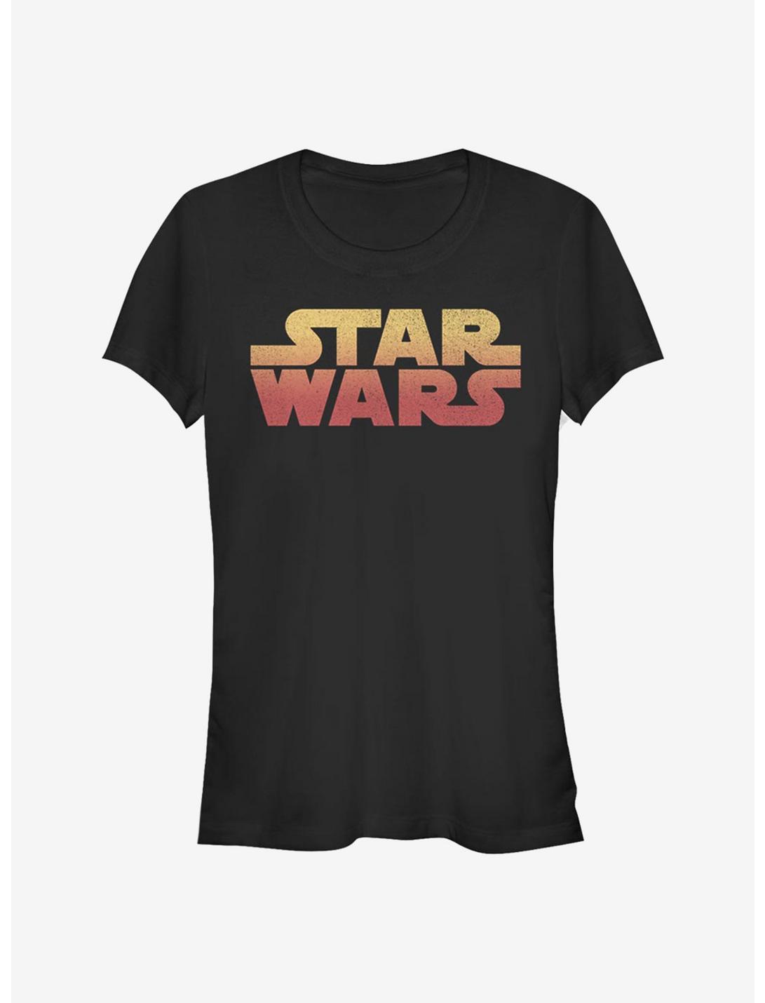 Star Wars Sunset Wars Girls T-Shirt, BLACK, hi-res