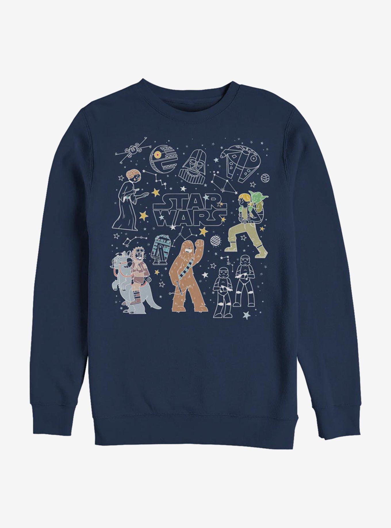 Star Wars Celestial Star Wars Crew Sweatshirt
