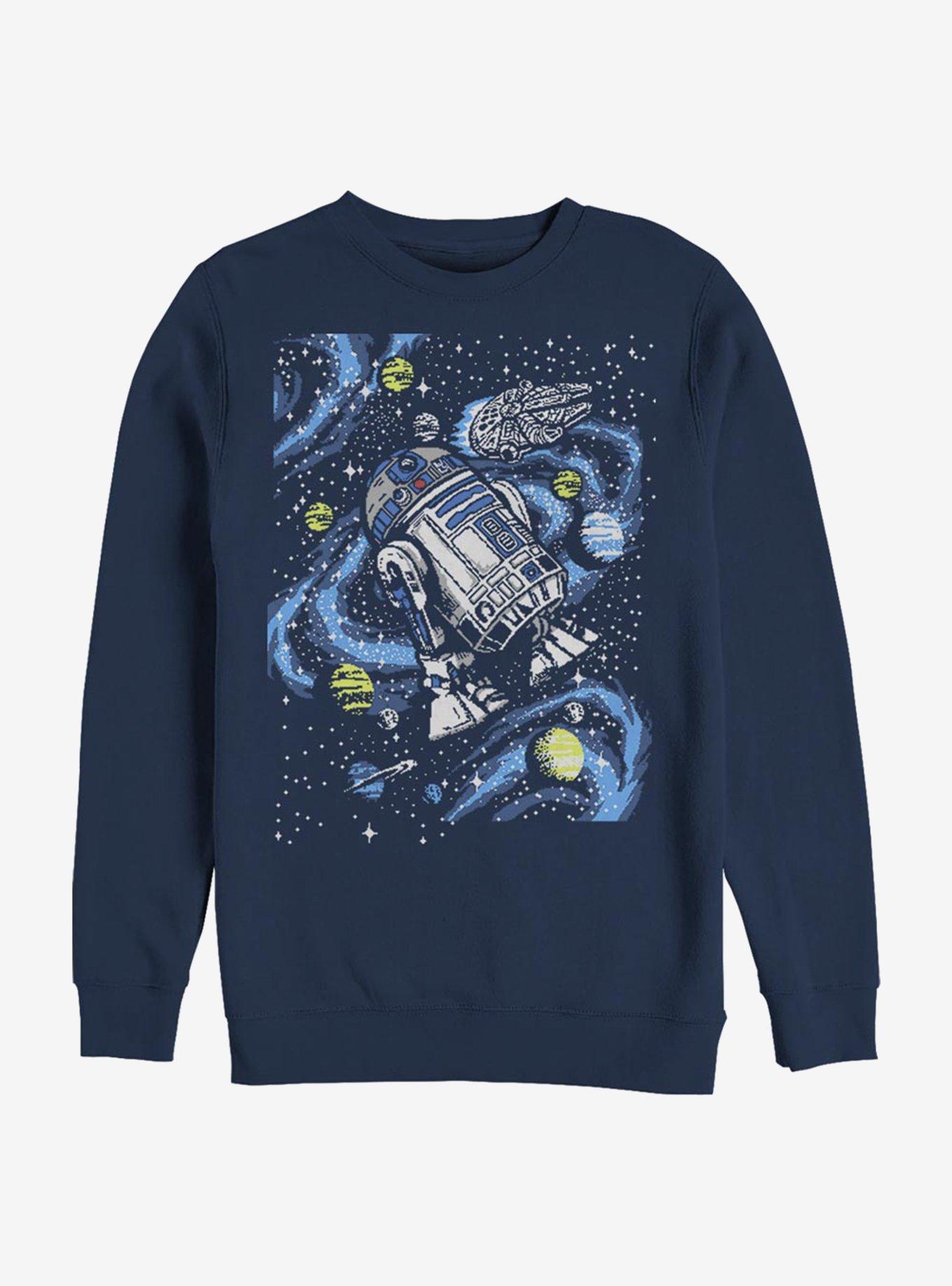 Star Wars R2 Floating Crew Sweatshirt, NAVY, hi-res