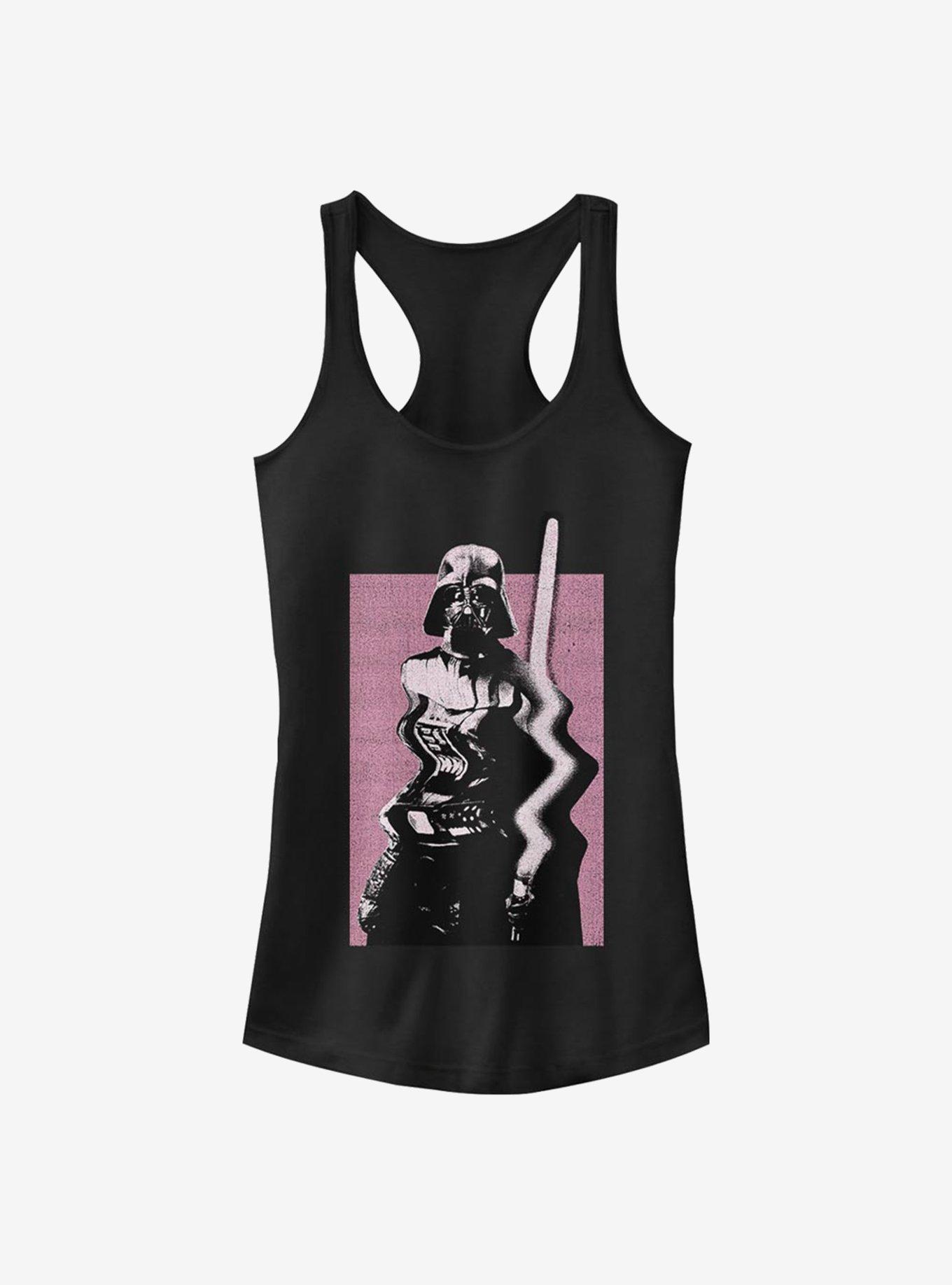 Star Wars Warped Vader Girls Tank, , hi-res