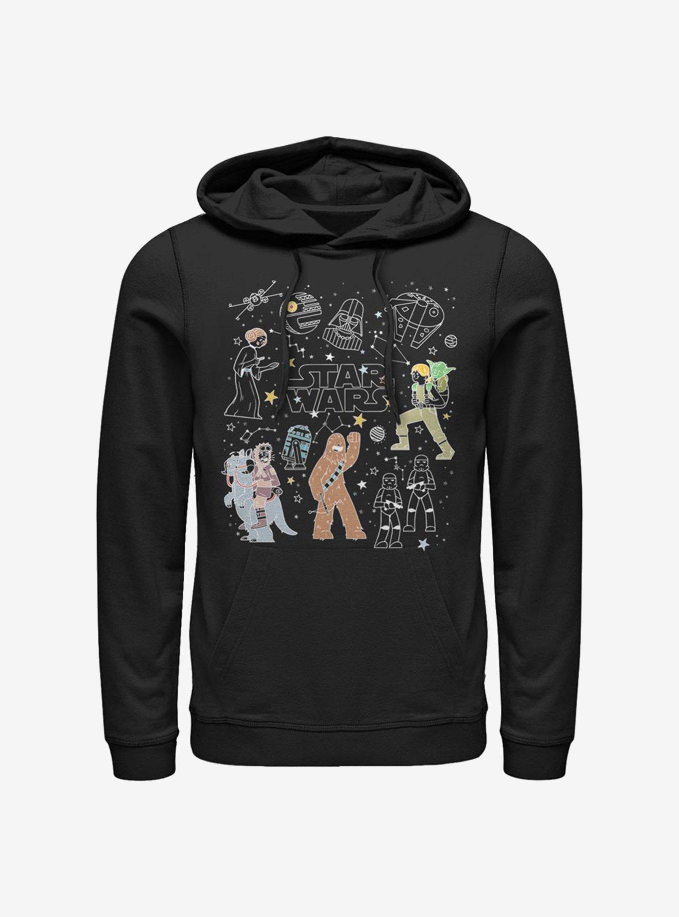 Star Wars Celestial Star Wars Hoodie, BLACK, hi-res