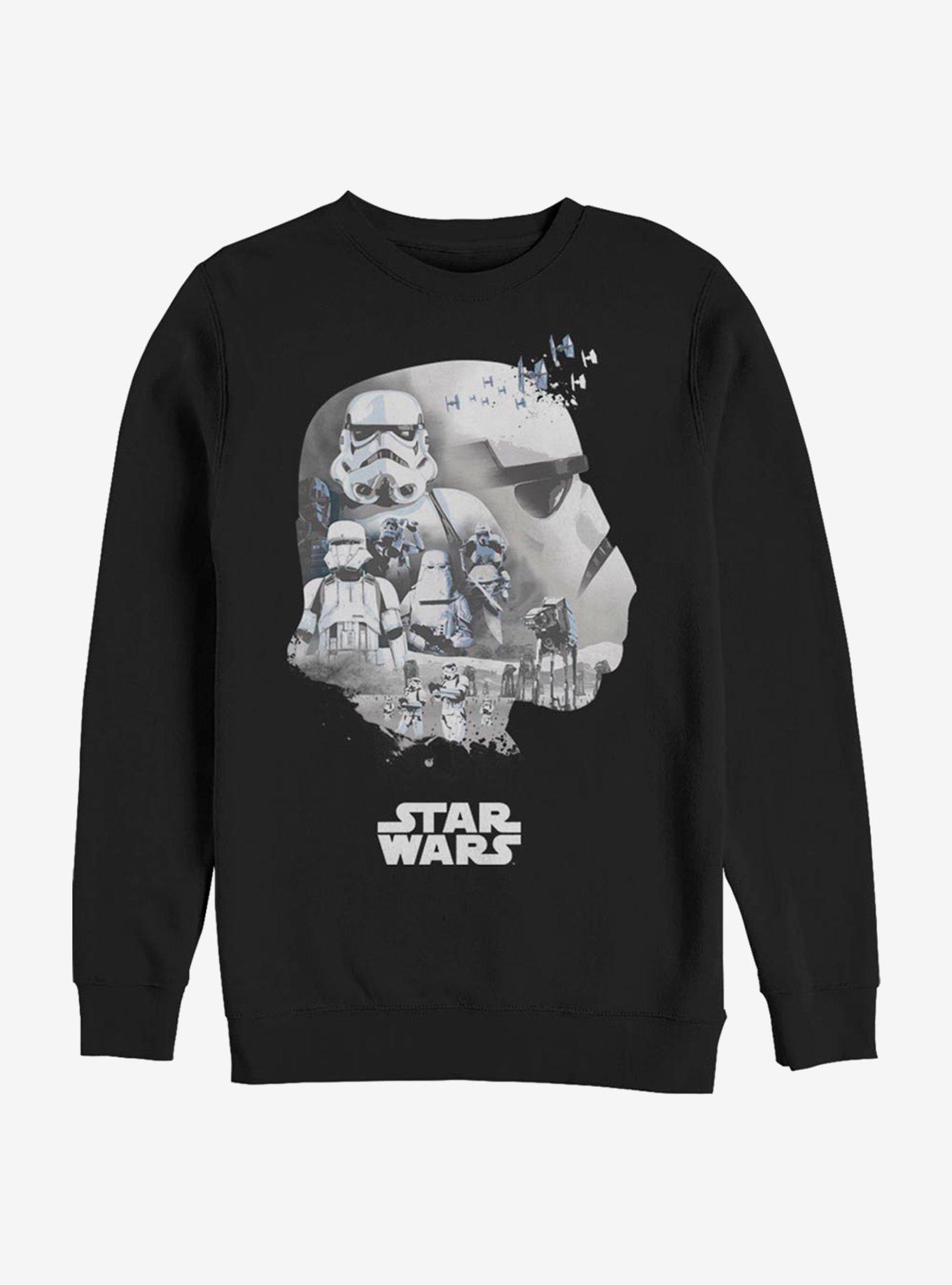 Star Wars Trooper Head Fill Crew Sweatshirt, , hi-res