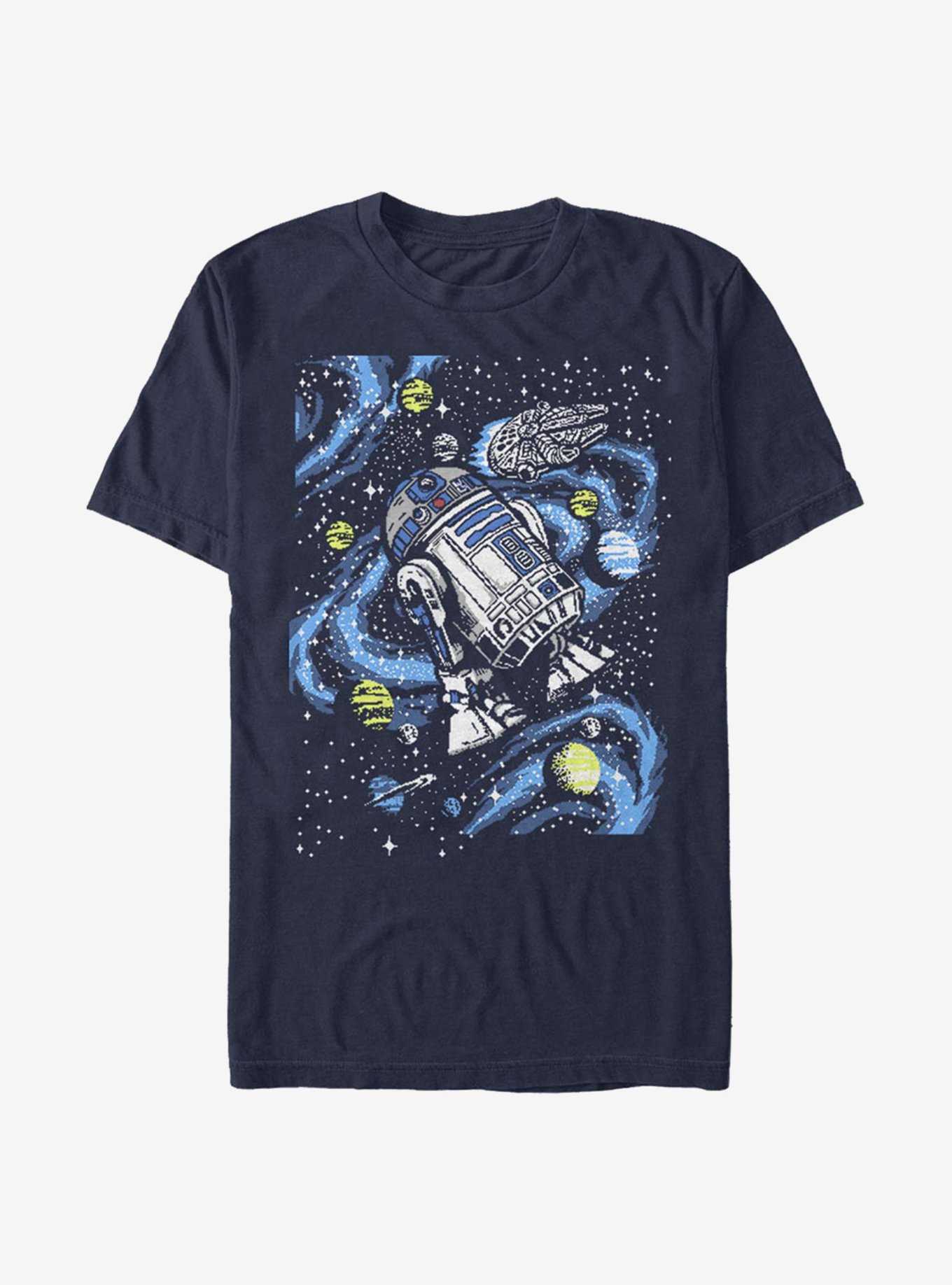 Star Wars R2D2 Floating T Shirt Hot Topic