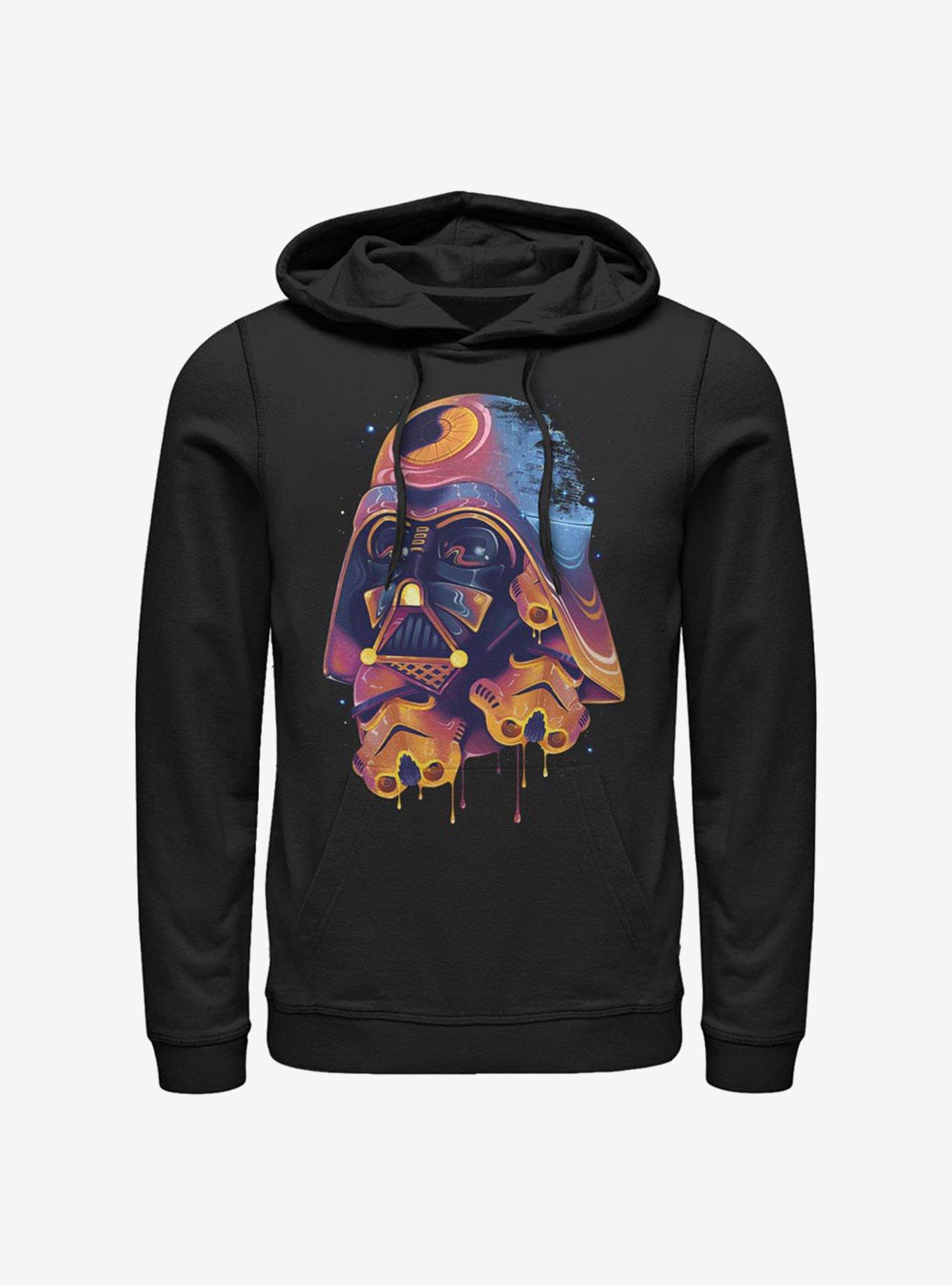 Star Wars Color Melted Vader Hoodie, BLACK, hi-res