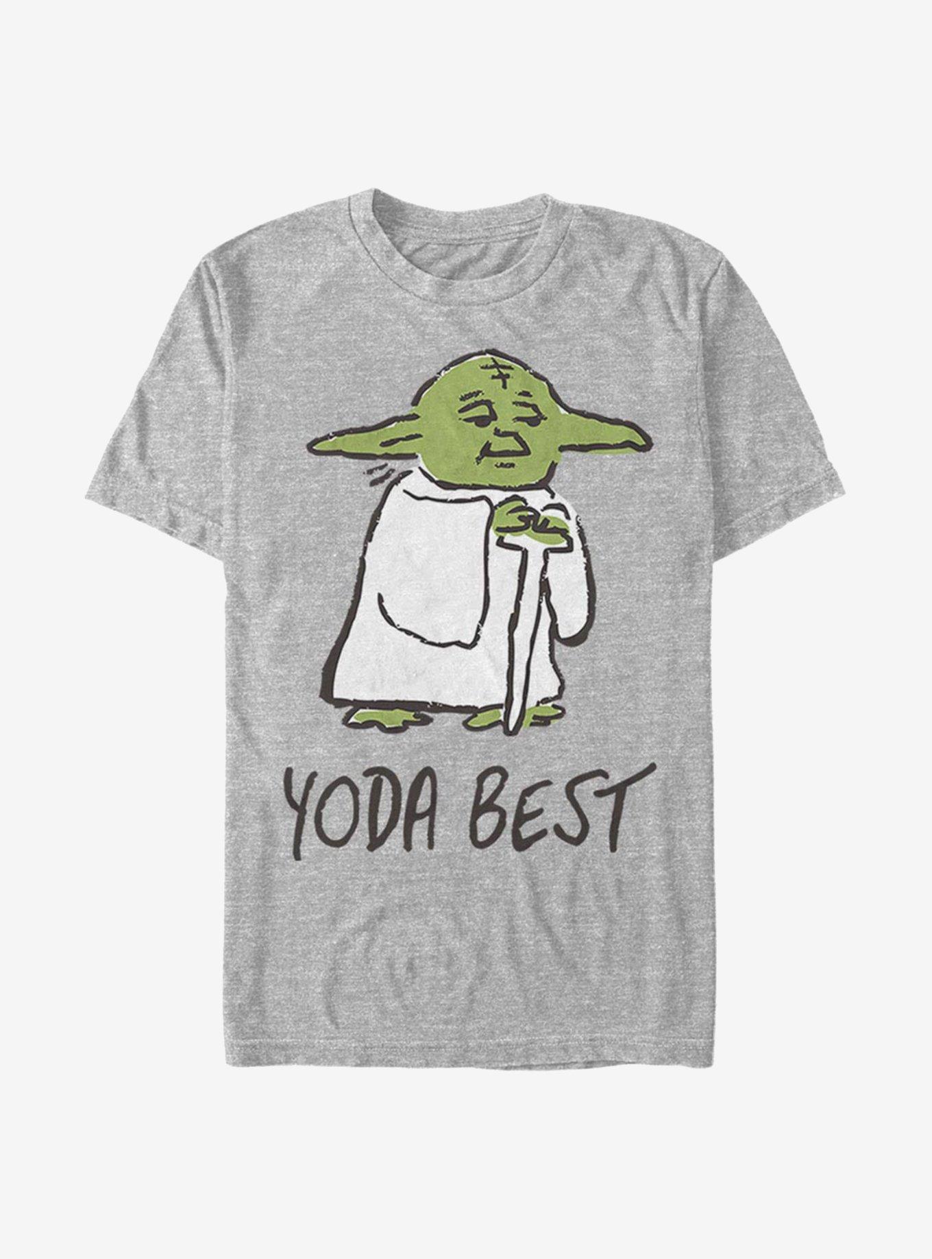 Star Wars Yoda Best Doodle T-Shirt, , hi-res