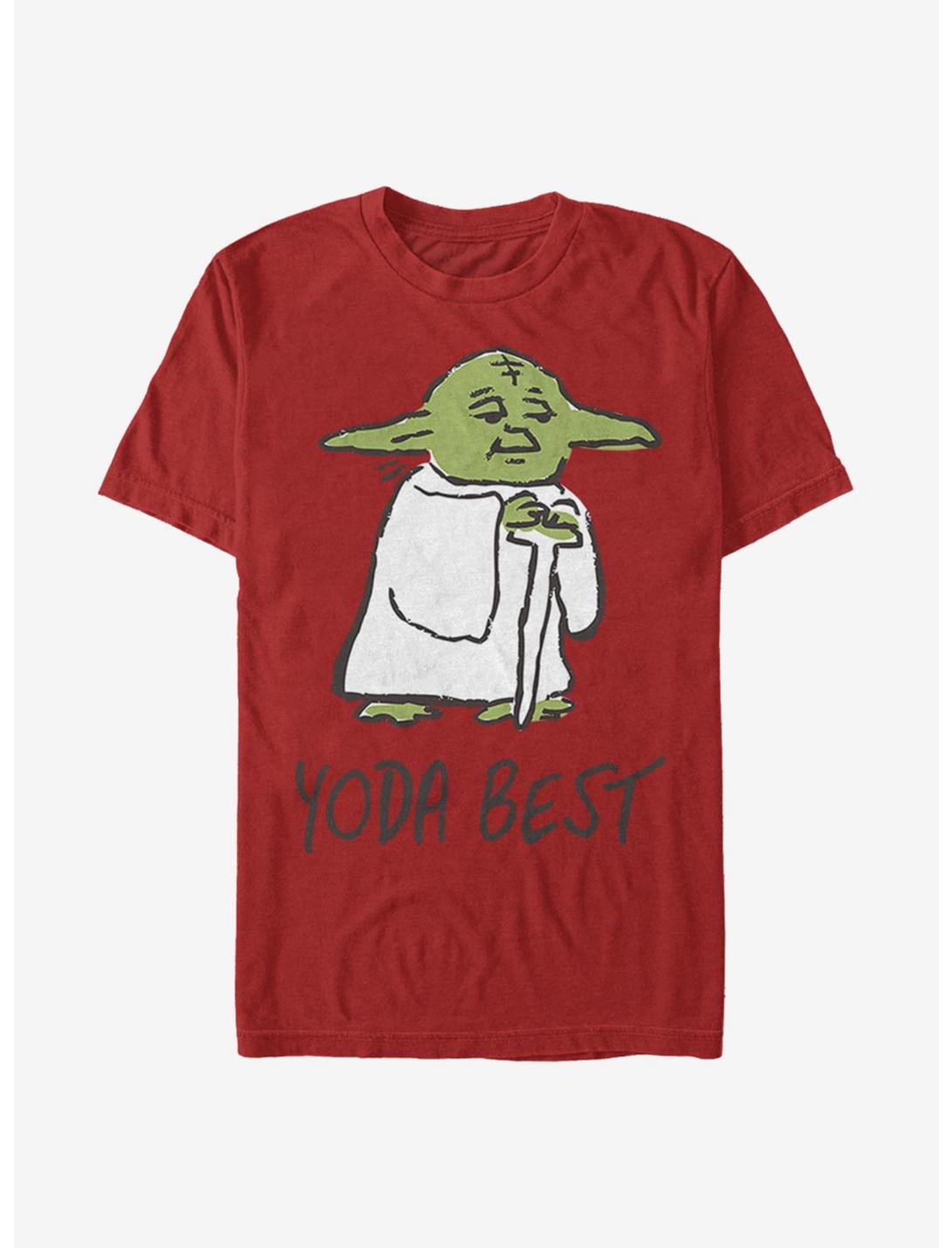 Star Wars Yoda Best Doodle T-Shirt, , hi-res