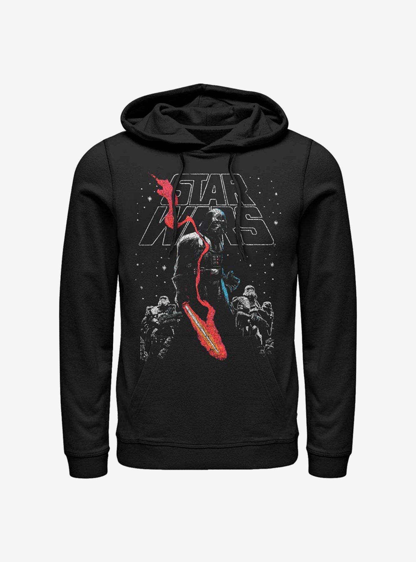 Star Wars Saber Smoke Hoodie, BLACK, hi-res
