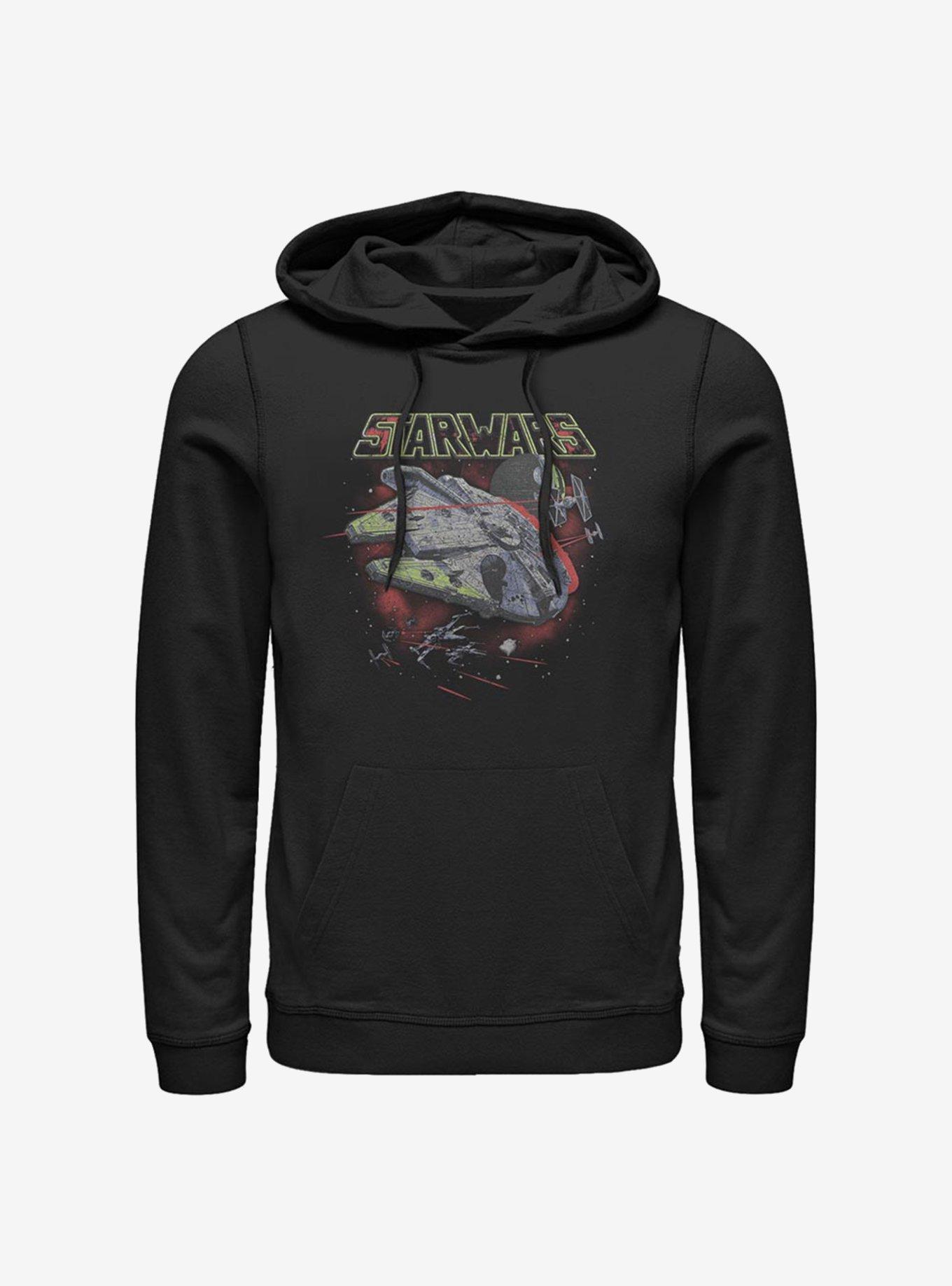 Star Wars Star Fight Hoodie, BLACK, hi-res