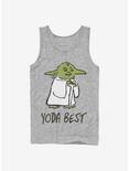 Star Wars Yoda Best Doodle Tank, ATH HTR, hi-res