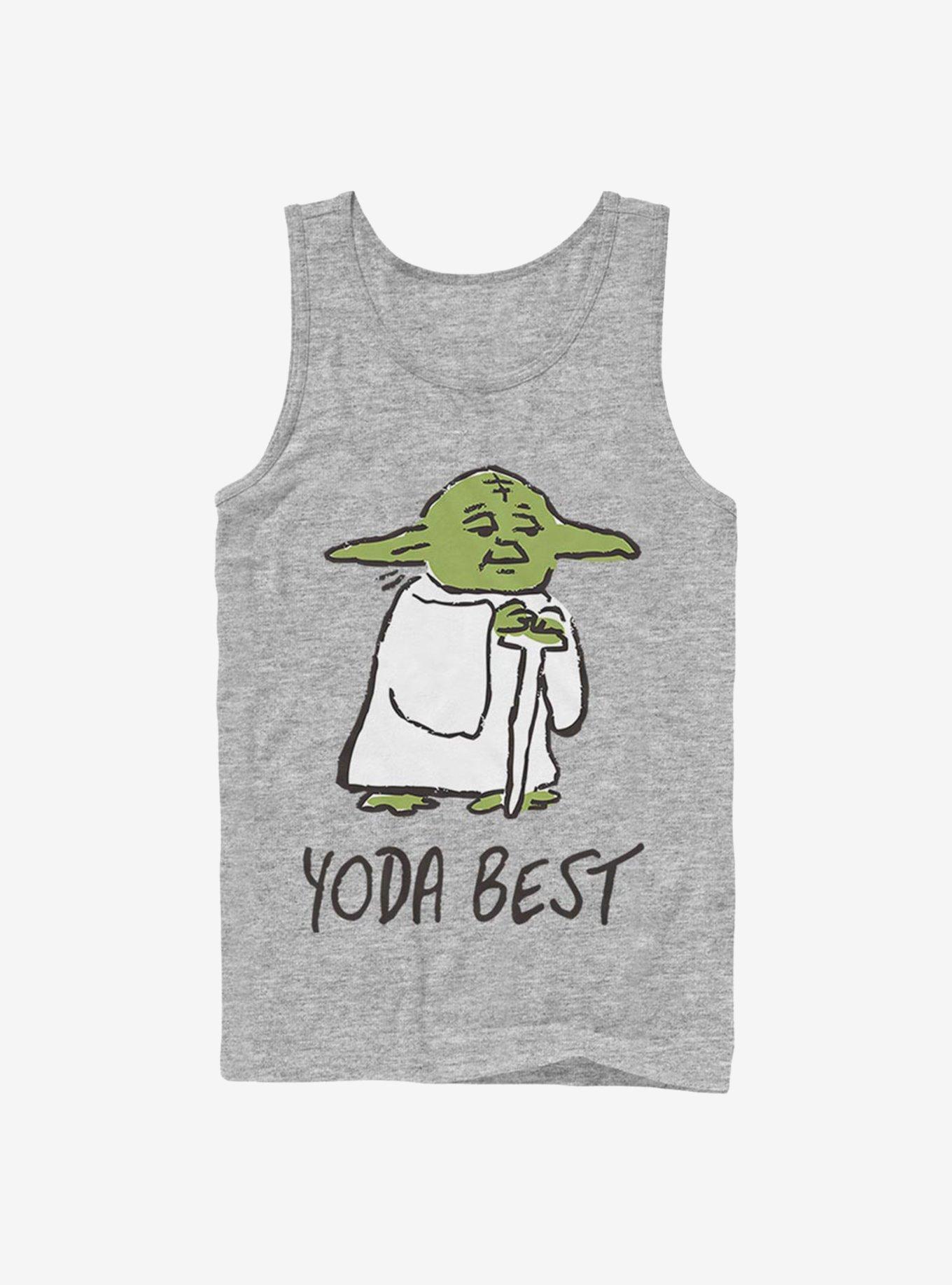 Star Wars Yoda Best Doodle Tank, , hi-res