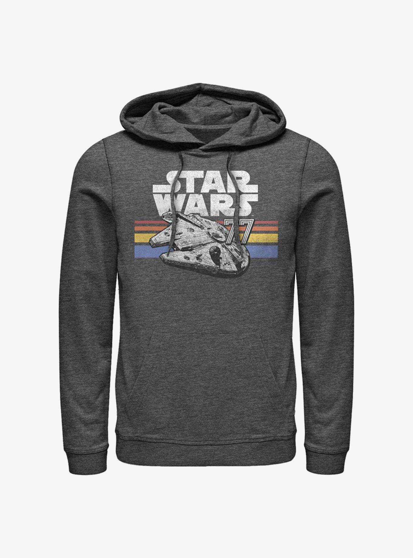 Star Wars Vintage Falcon Stripes Hoodie, , hi-res