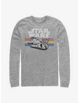 Star Wars Vintage Falcon Stripes Long-Sleeve T-Shirt, , hi-res