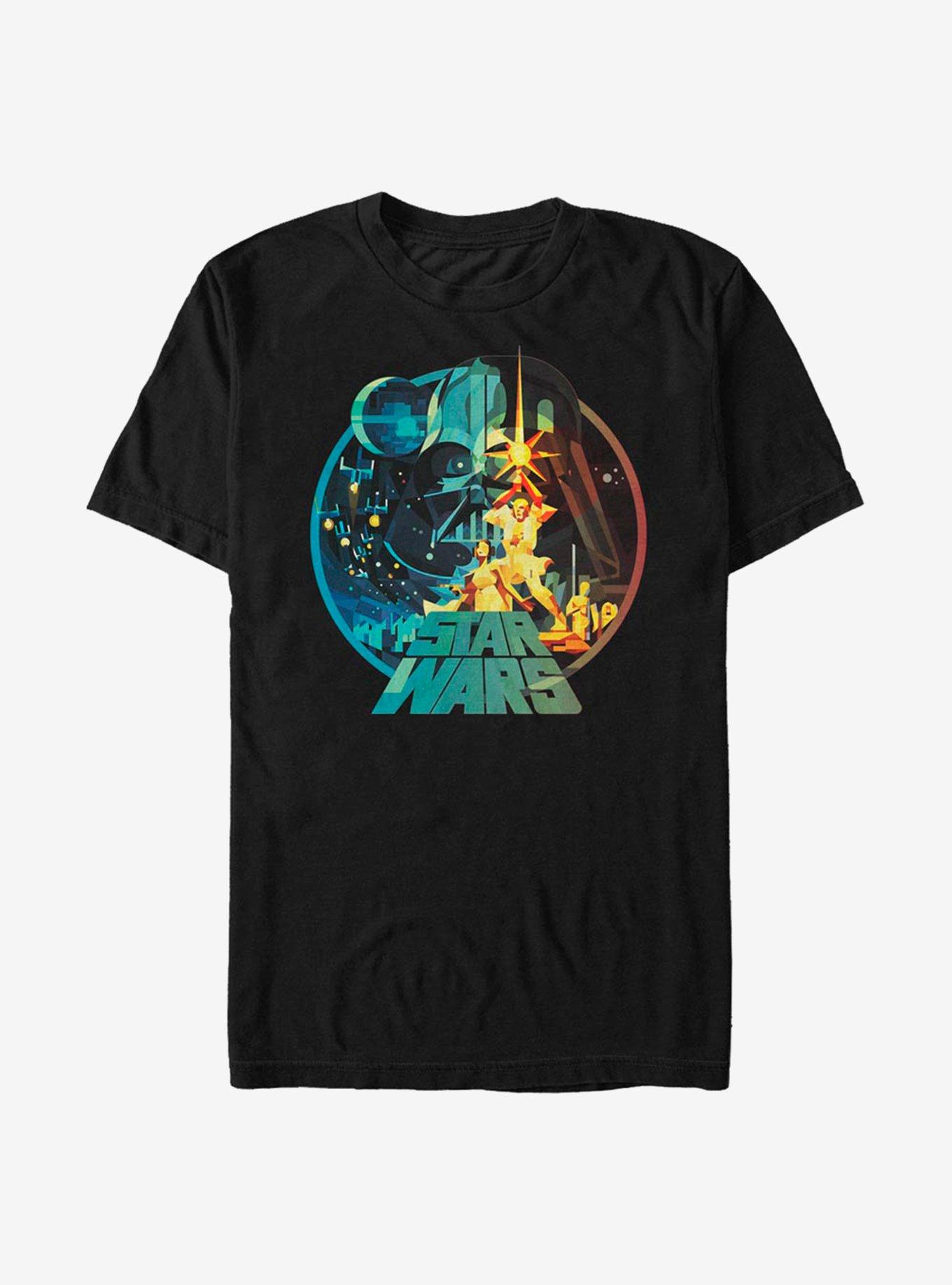 Star Wars Classic Glass T-Shirt, BLACK, hi-res