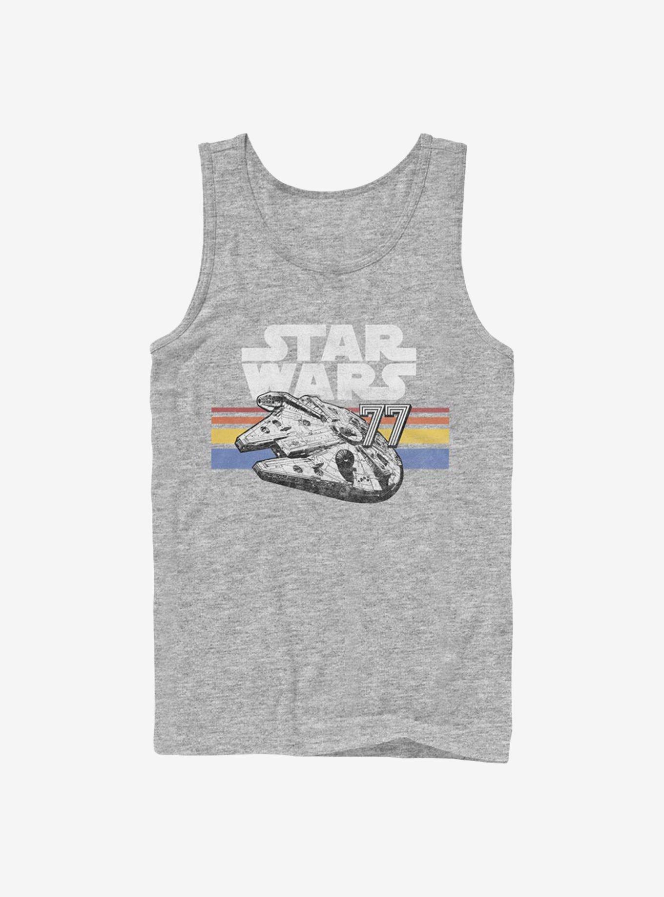 Star Wars Vintage Falcon Stripes Tank Top, , hi-res