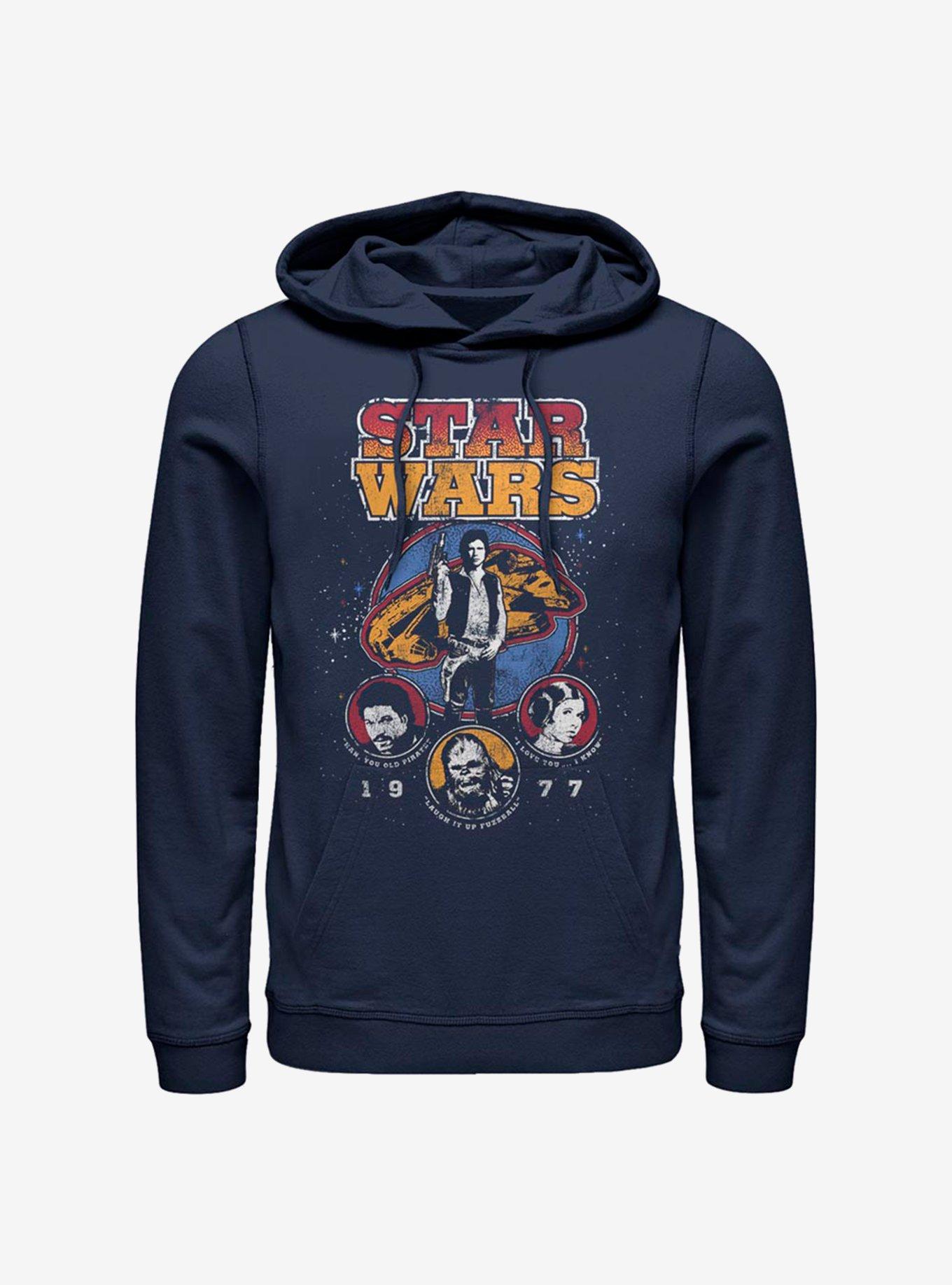 Star Wars 1977 Hoodie, NAVY, hi-res