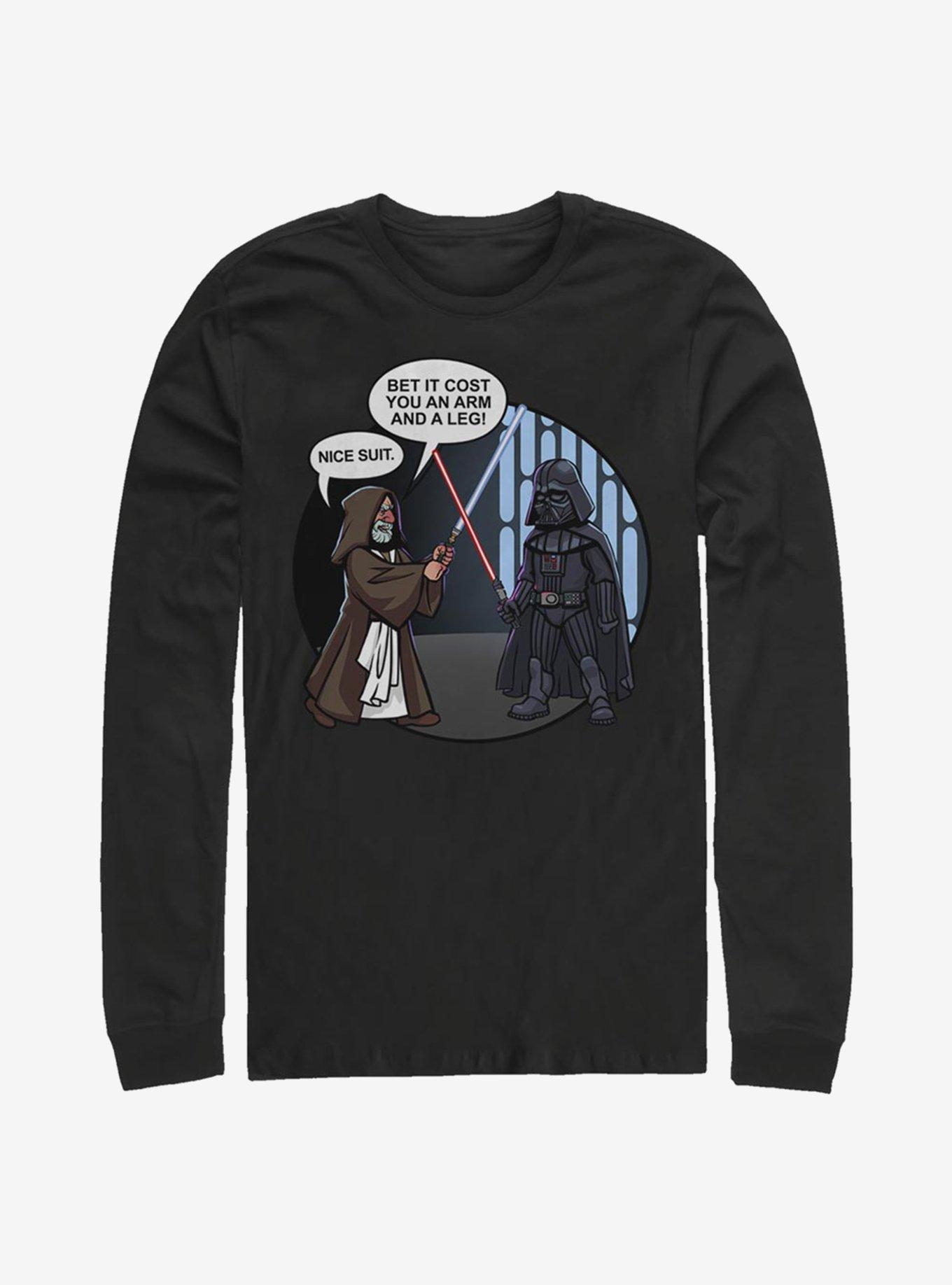 Star Wars Nice Suit Long-Sleeve T-Shirt, BLACK, hi-res